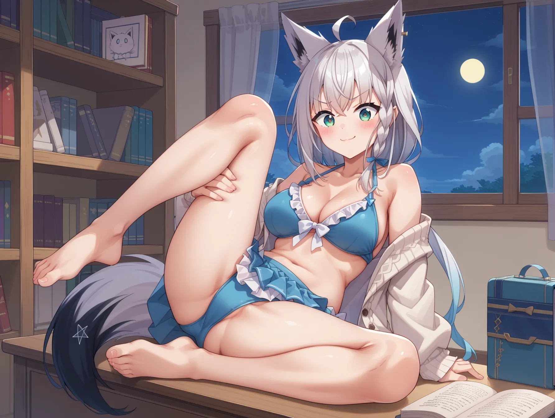 ホロライブ所属のキツネぶいちゅーばーなフブキングのエッチなAI画像375枚！(2ページ目)の16枚目の画像です。