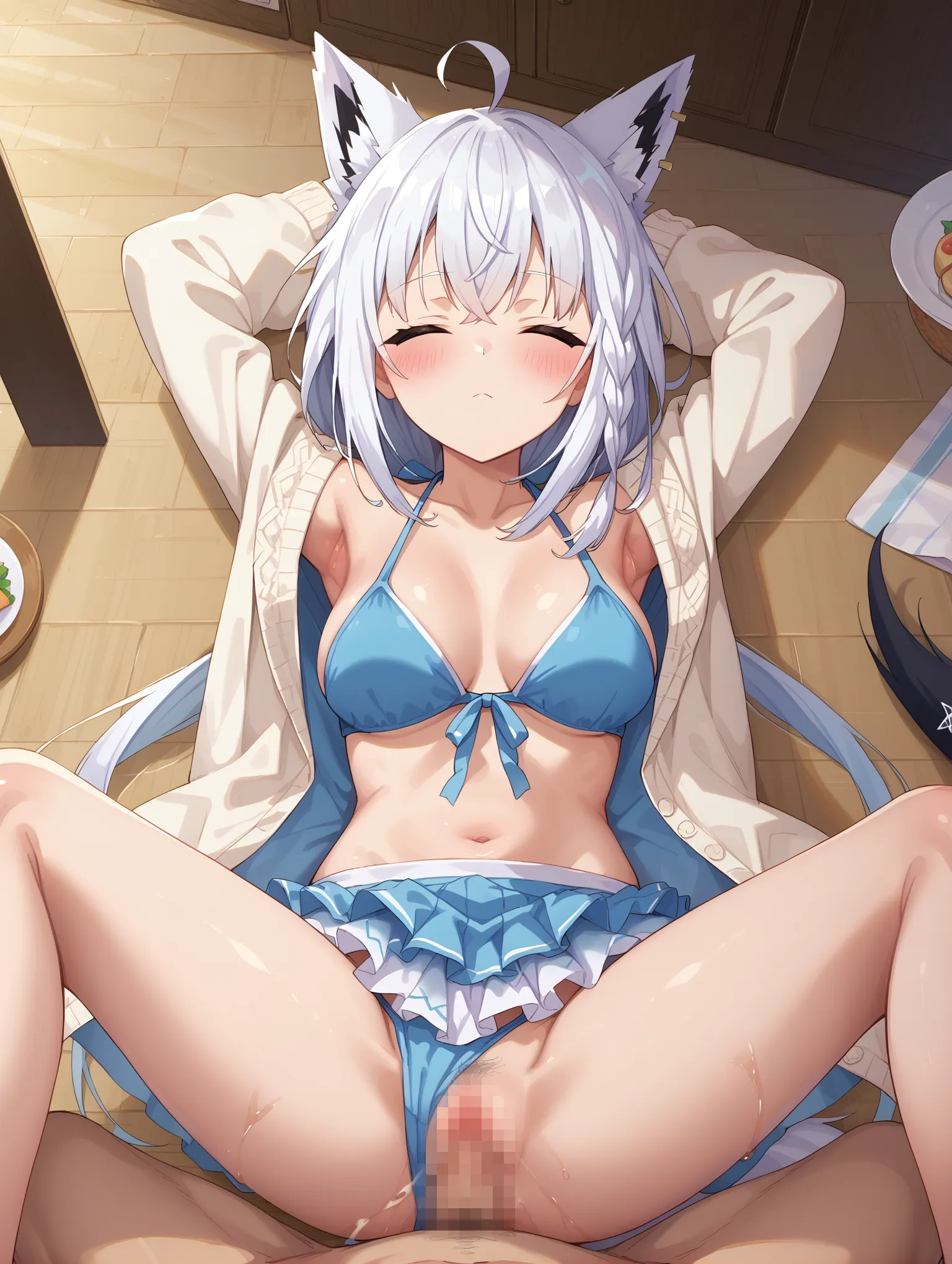 ホロライブ所属のキツネぶいちゅーばーなフブキングのエッチなAI画像375枚！(3ページ目)の20枚目の画像です。