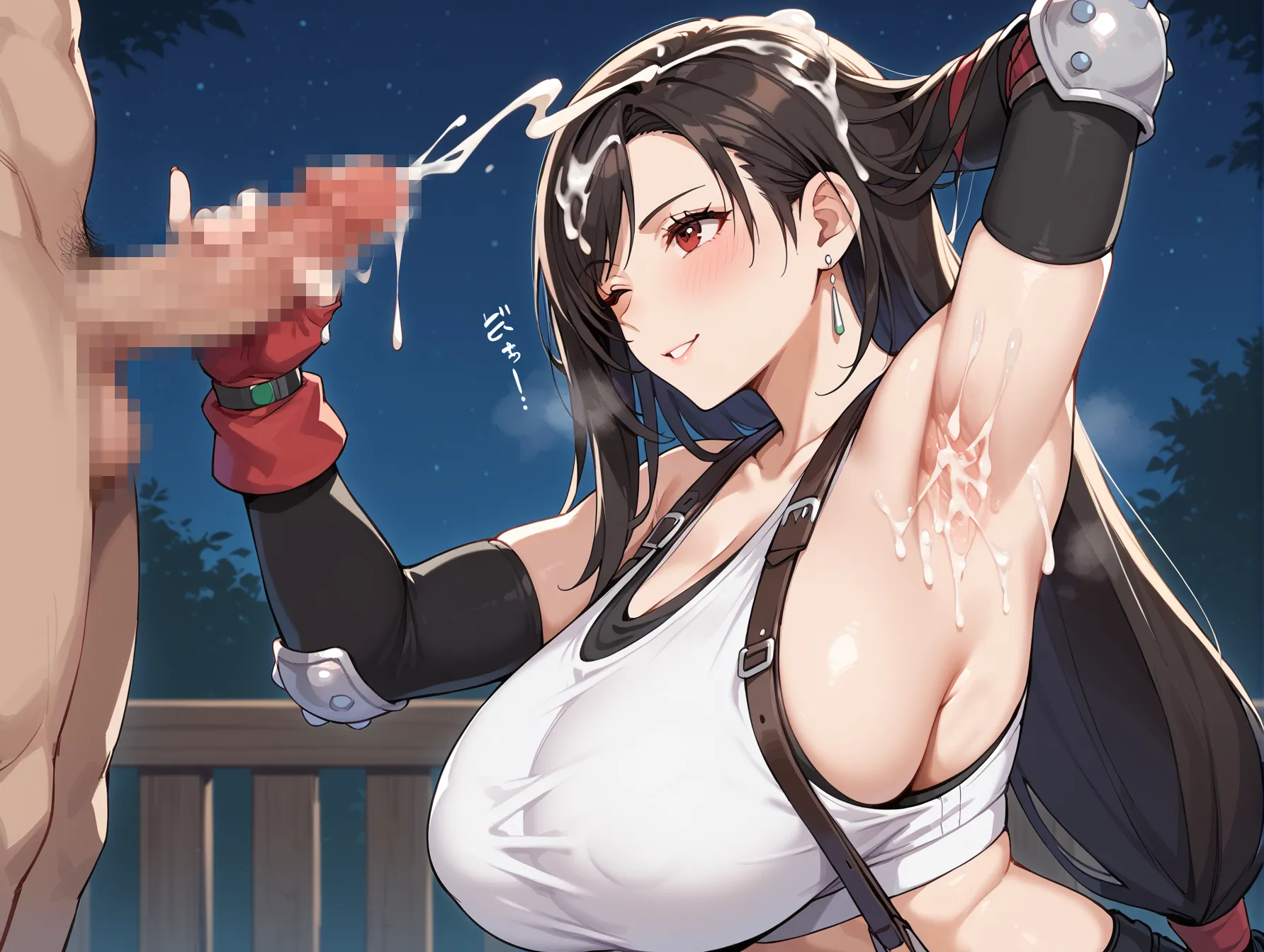 FinalFantasyVIIに登場するセクシーな身体に巨乳で大人気なティファのAI画像400枚！(8ページ目)の18枚目の画像です。