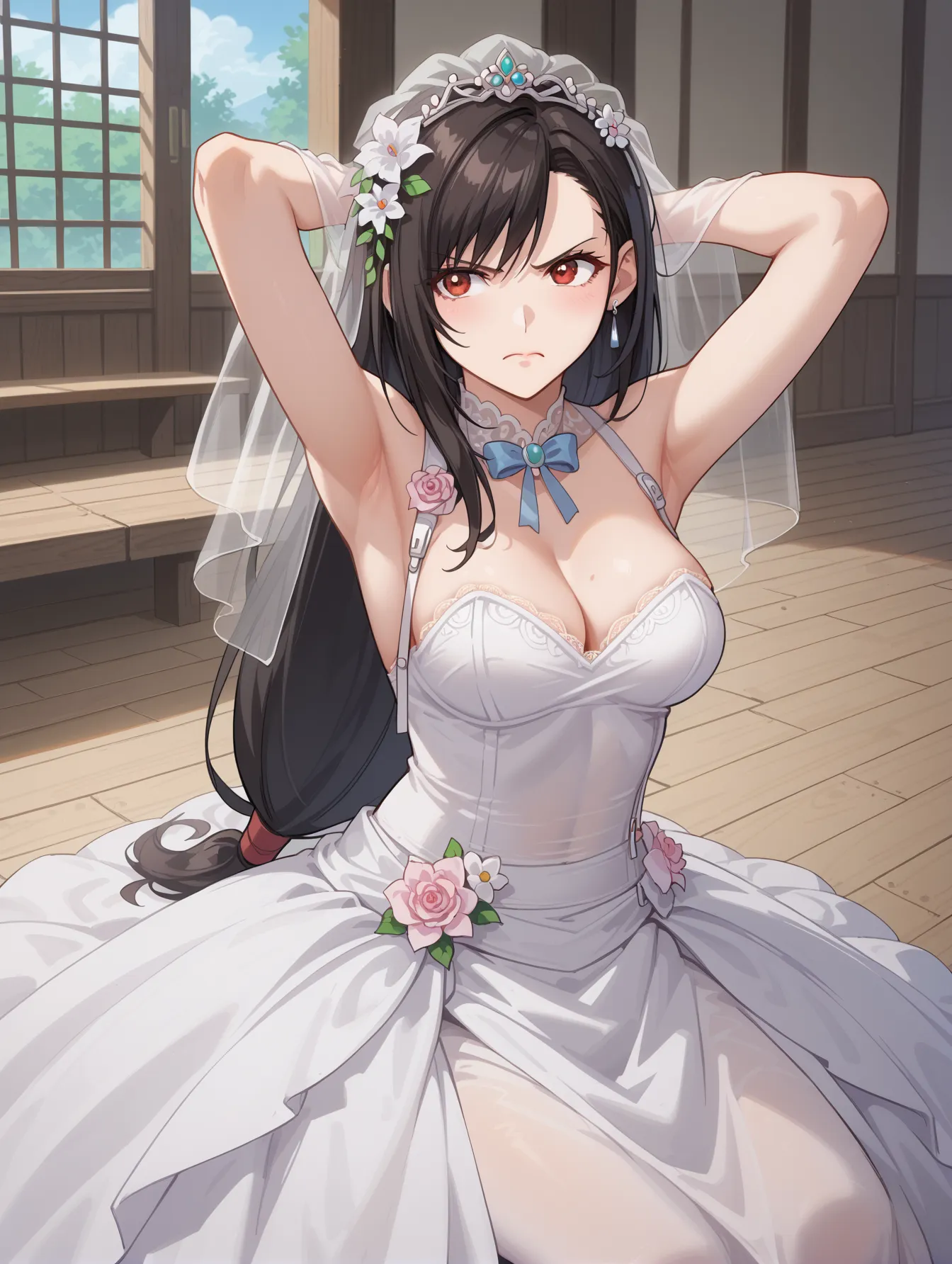 FinalFantasyVIIに登場するセクシーな身体に巨乳で大人気なティファのAI画像400枚！(8ページ目)の26枚目の画像です。