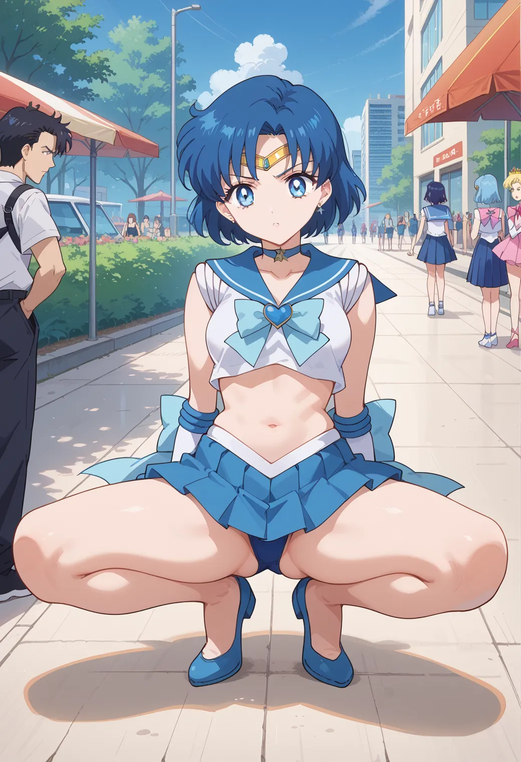 「愛と知性のセーラー服美少女戦士！」が決め台詞な水野亜美ちゃんのエッチなAI画像371枚！(9ページ目)の8枚目の画像です。
