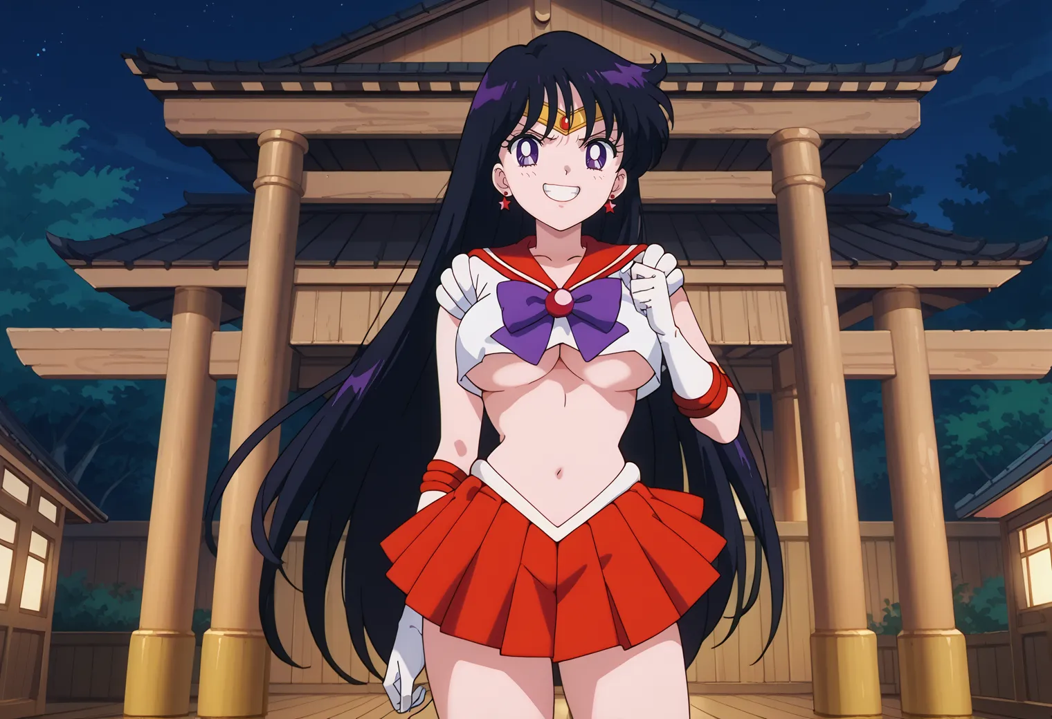 【セーラーマーズエロ画像】「火の星！火星を守護にもつ戦いの戦士！」が決め台詞な火野レイちゃんのエッチなAI画像413枚！(10ページ目)_次ページのエロ画像