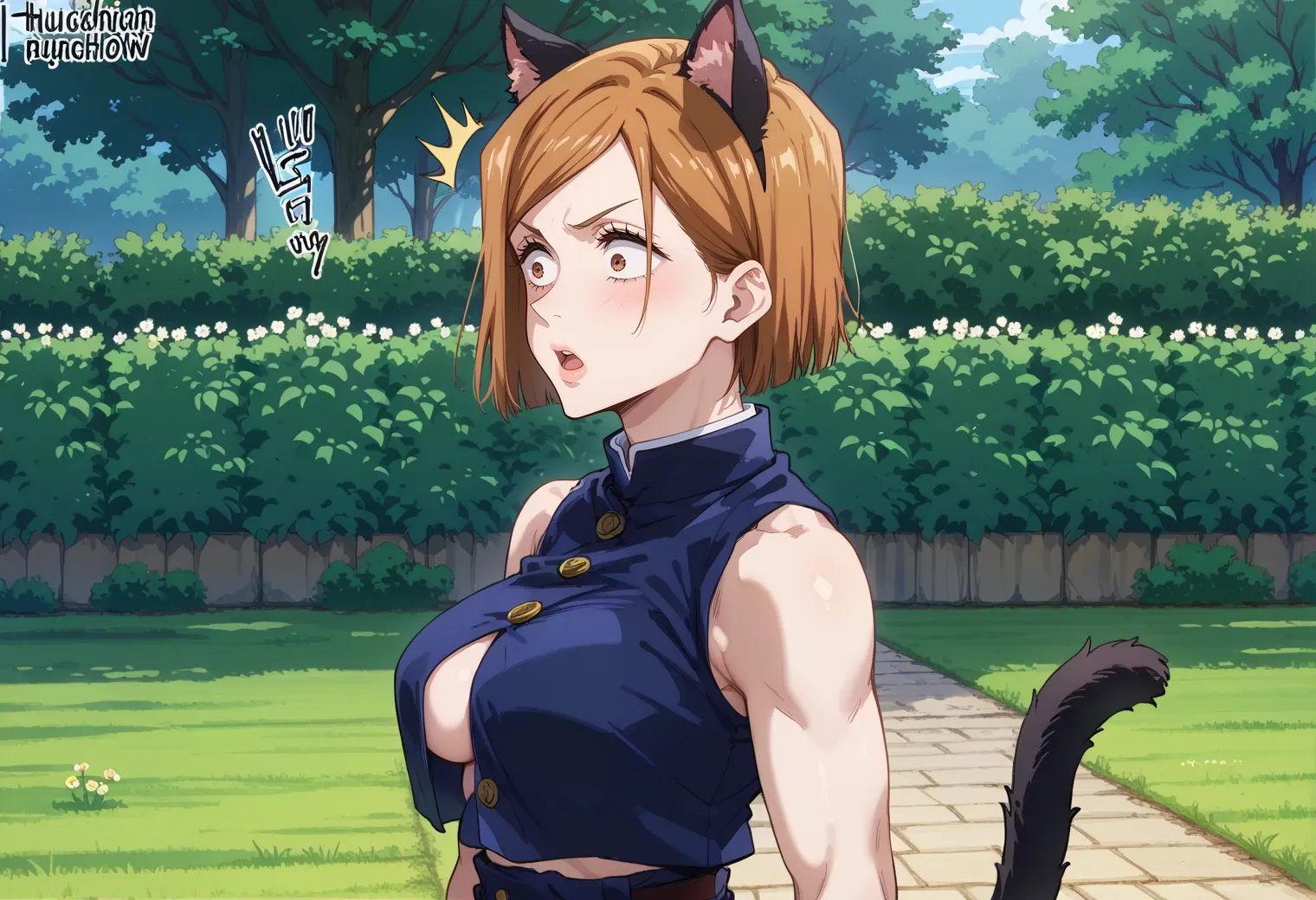 呪術廻戦に登場する学ラン美人な野薔薇ちゃんのAI画像381枚！(4ページ目)の21枚目の画像です。