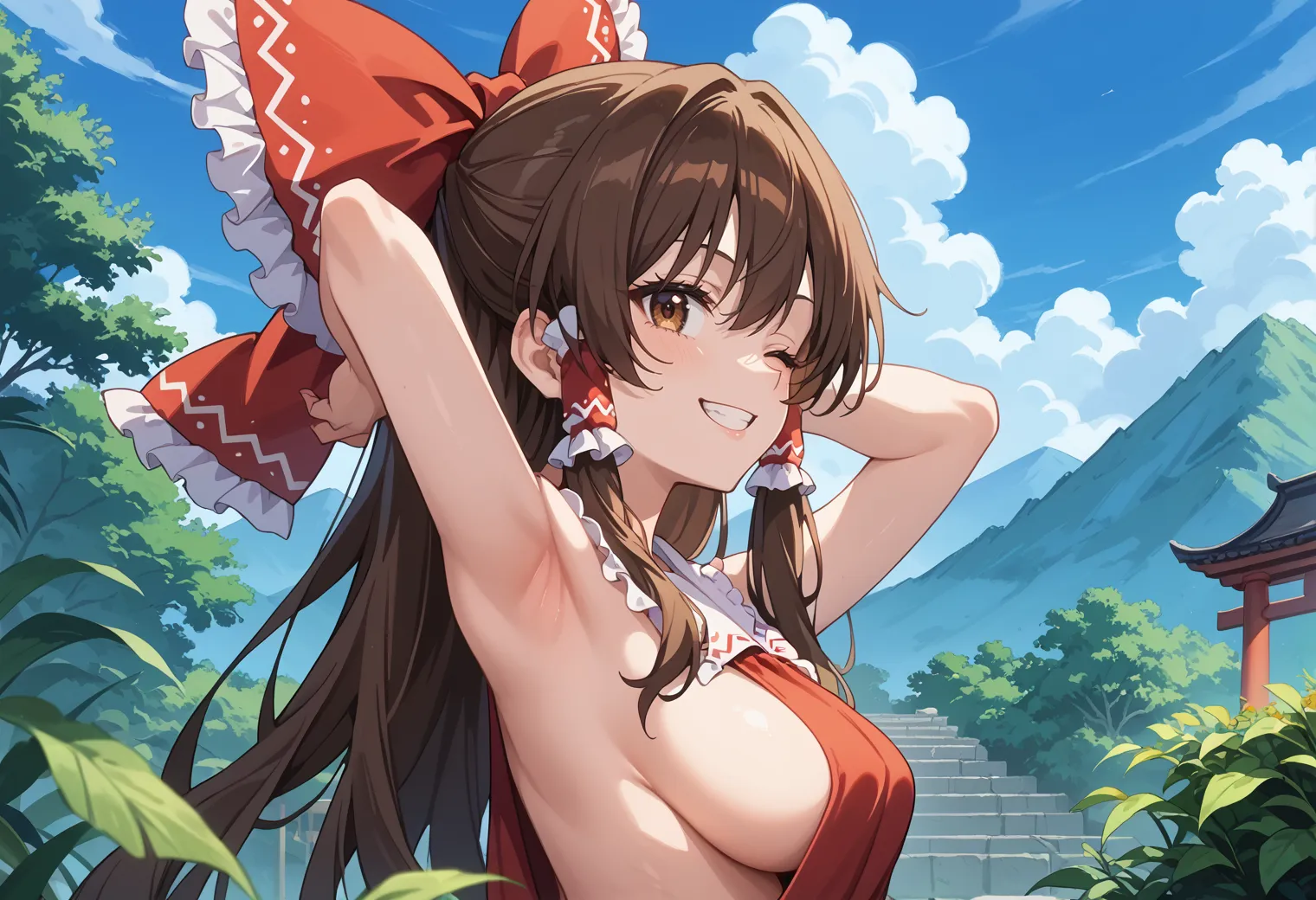 東方Projectに登場する主人公のエッチなAI画像400枚！(2ページ目)の33枚目の画像です。