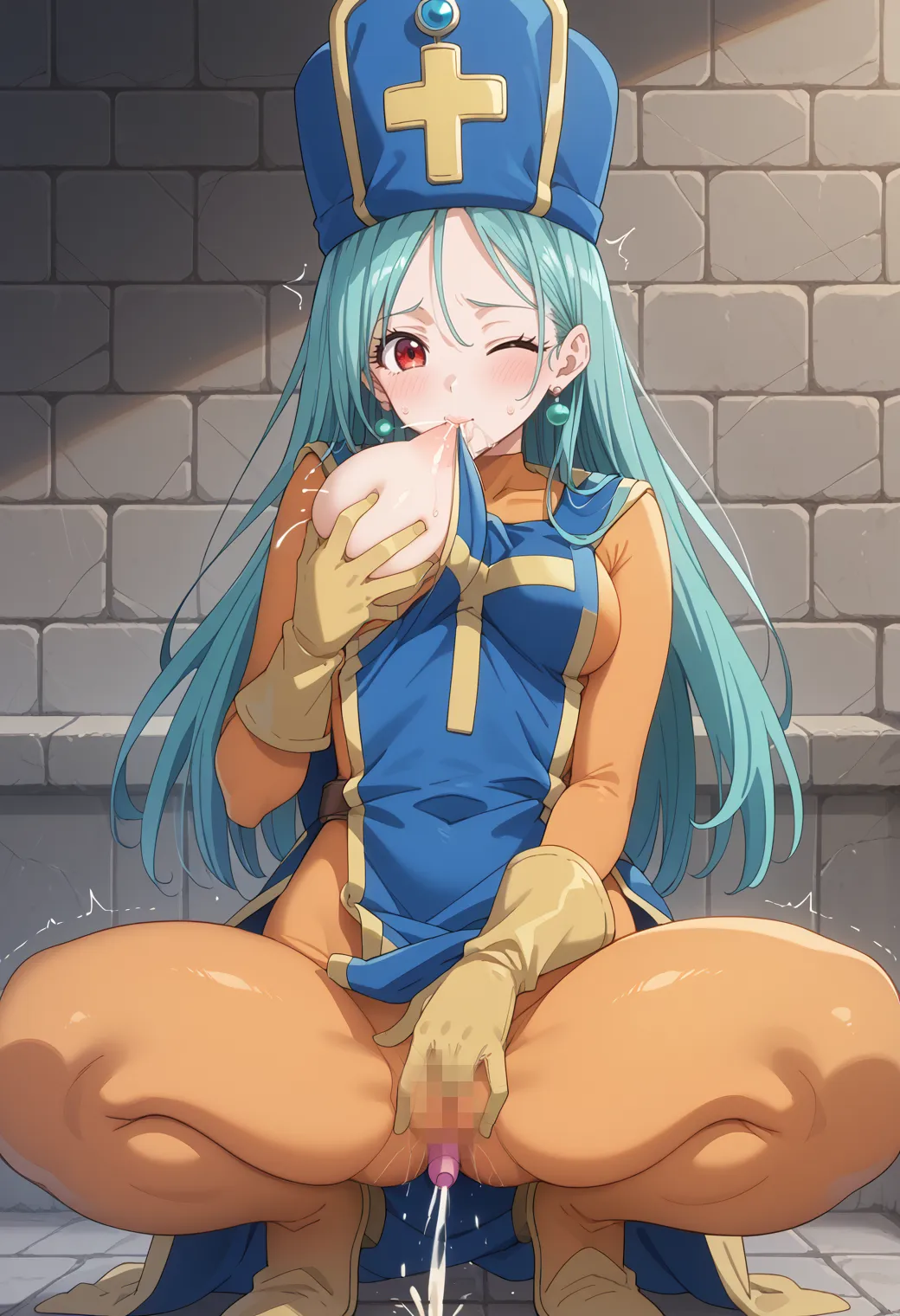 ドラゴンクエスト1～3に登場する女性キャラクターたちのエッチなAI画像439枚！(8ページ目)の32枚目の画像です。