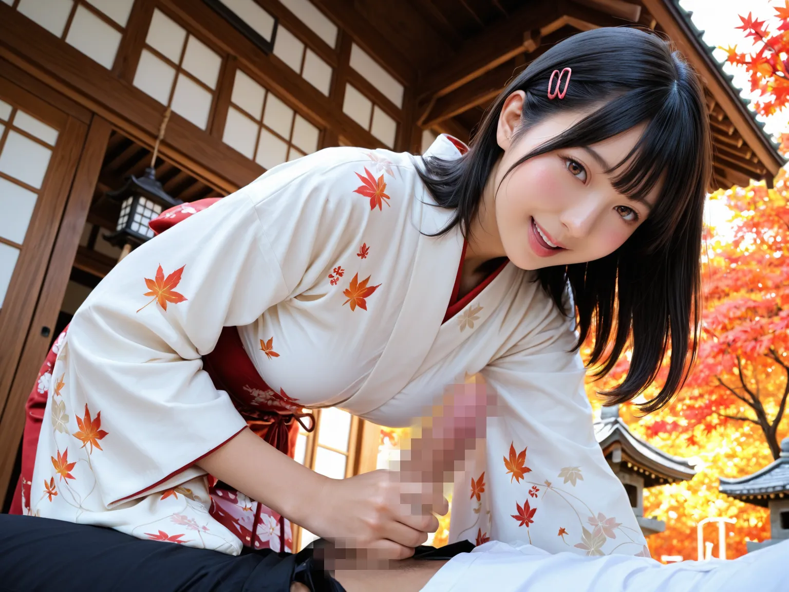 セクシーで可愛い美女たちが口や手でしごくAI画像323枚！(3ページ目)の37枚目の画像です。