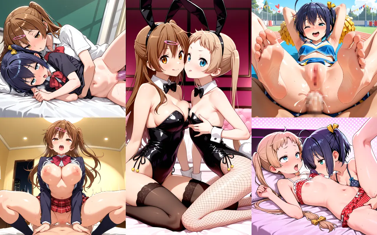 中二恋に登場するセクシーで可愛い女の子たちのエッチな画像500枚！