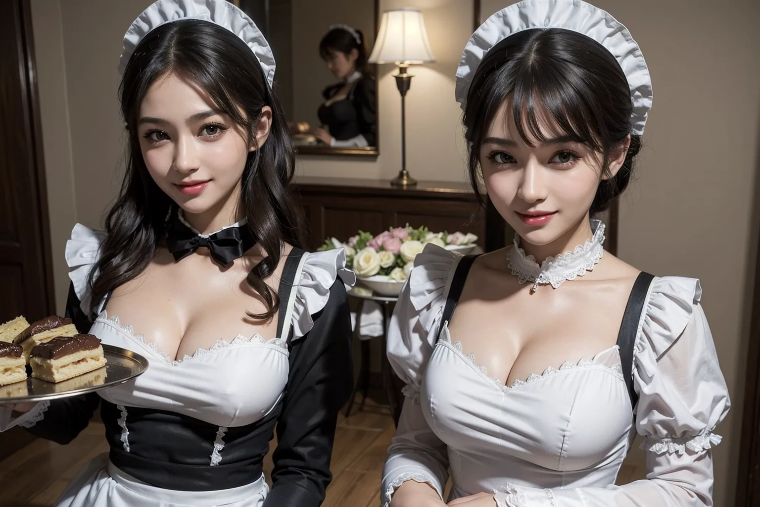 メイドエロ画像100枚！エッチな女の子たちがお世話してくれます(2ページ目)の29枚目の画像です。