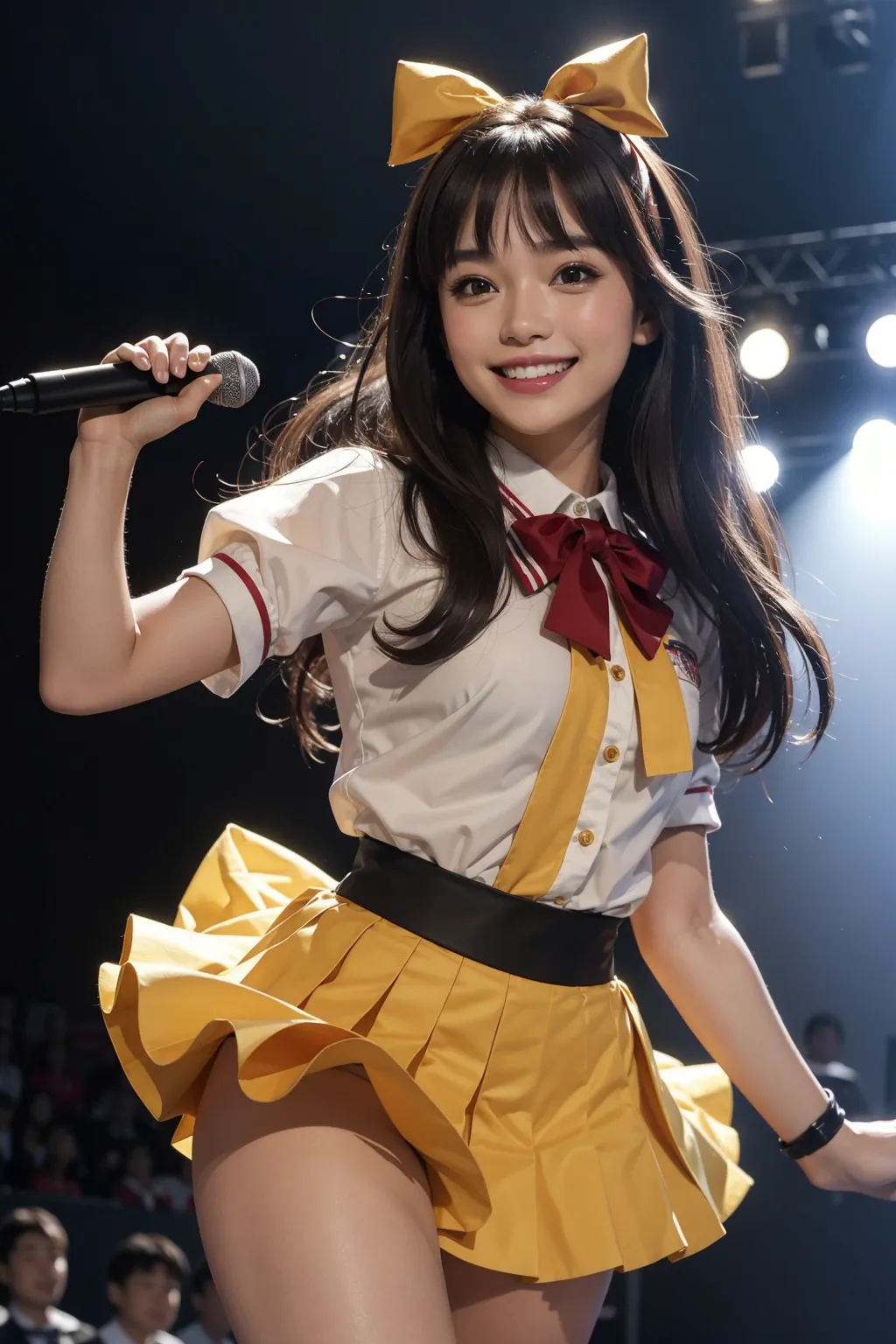 アイドルエロ画像100枚まとめ！私…たくさんの人に笑顔届けるために頑張ります！の31枚目の画像です。