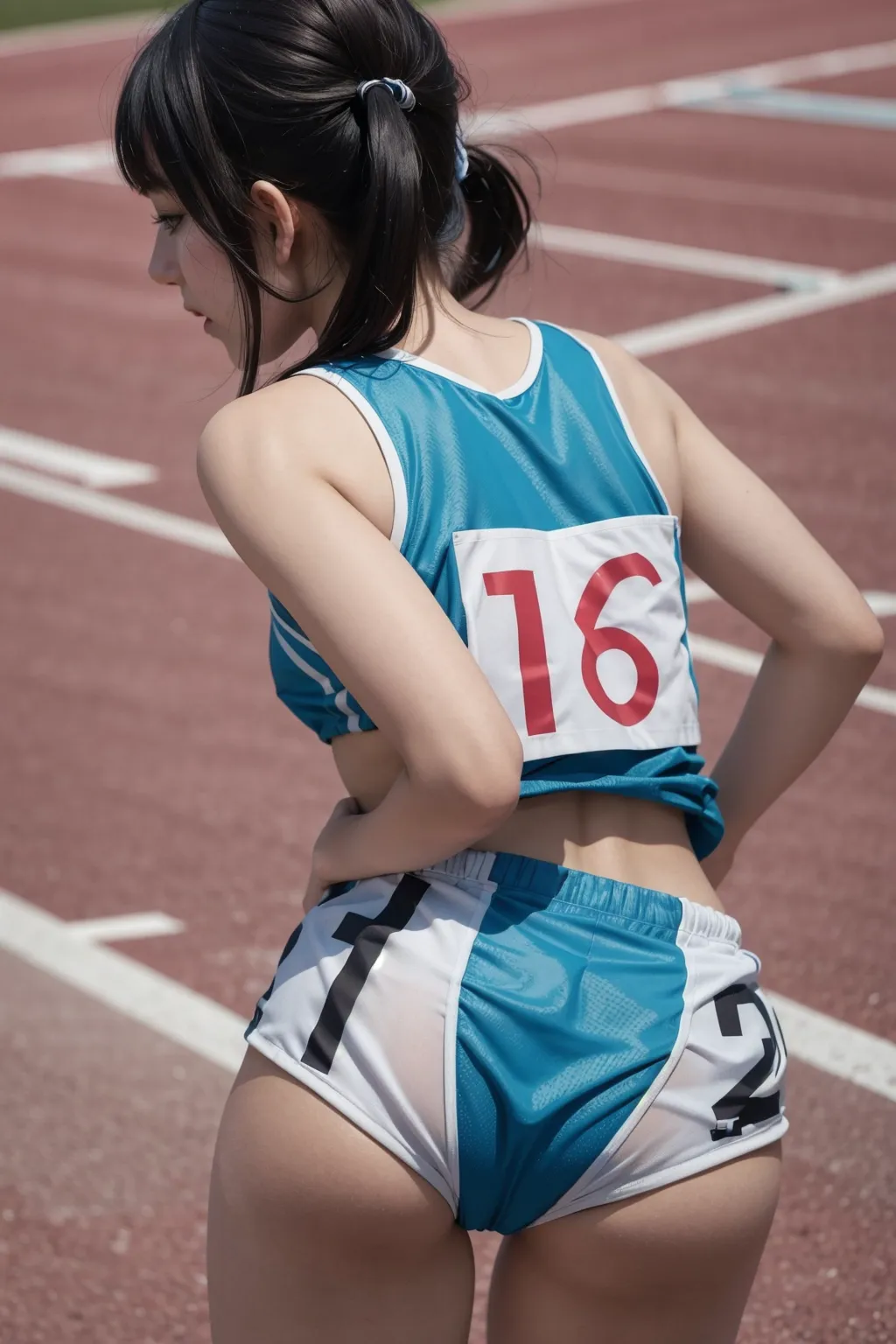 陸上女子エロ画像200枚まとめ！引き締まった腹筋とスレンダーボディがエロスを感じずにいられない件ｗｗの36枚目の画像です。