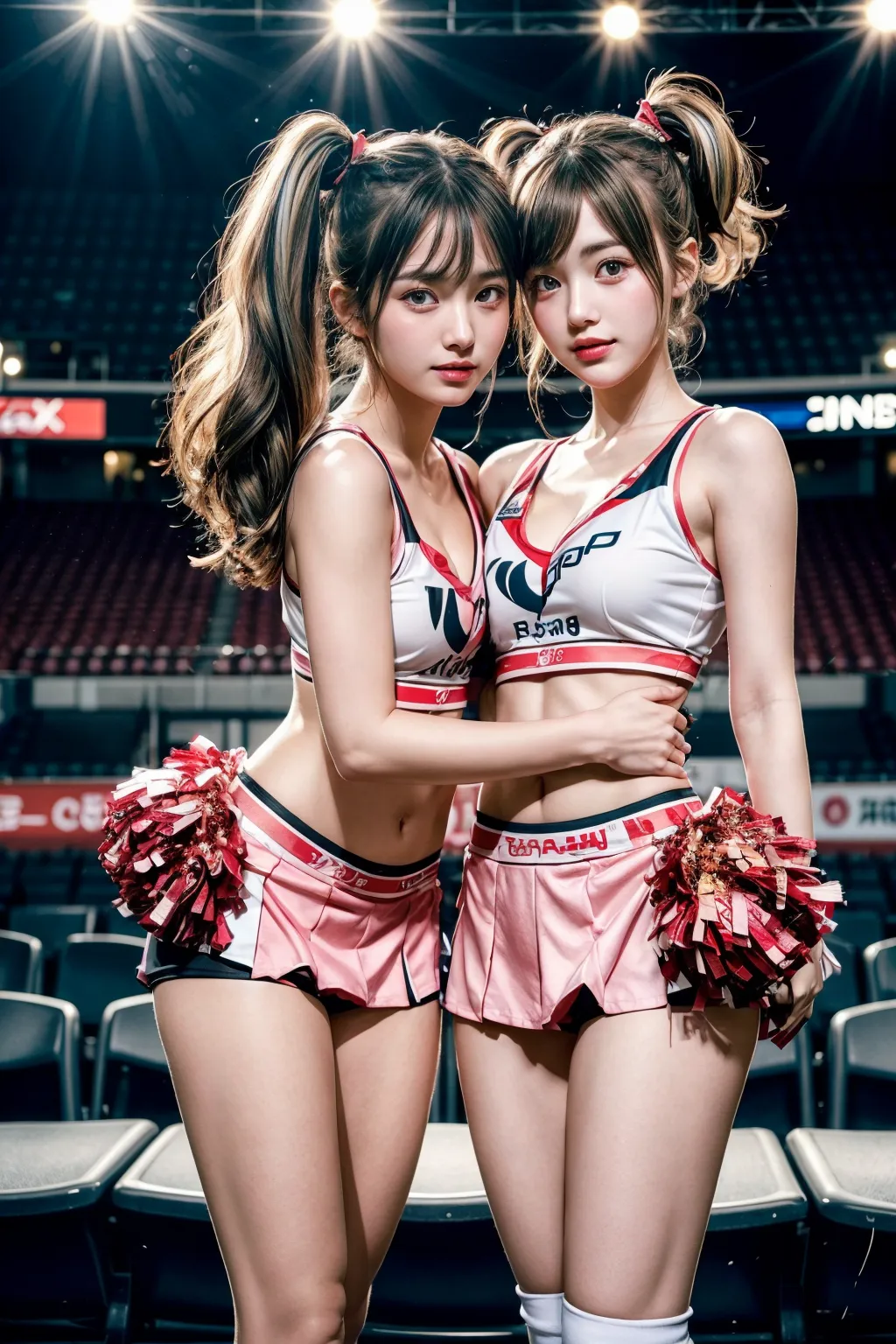 AIチアちゃん「一緒にハッピー！私たちで元気をお届けするよ♪」確かに心もアソコも元気になれそうなエロ画像200枚まとめ！ｗ(2ページ目)の5枚目の画像です。