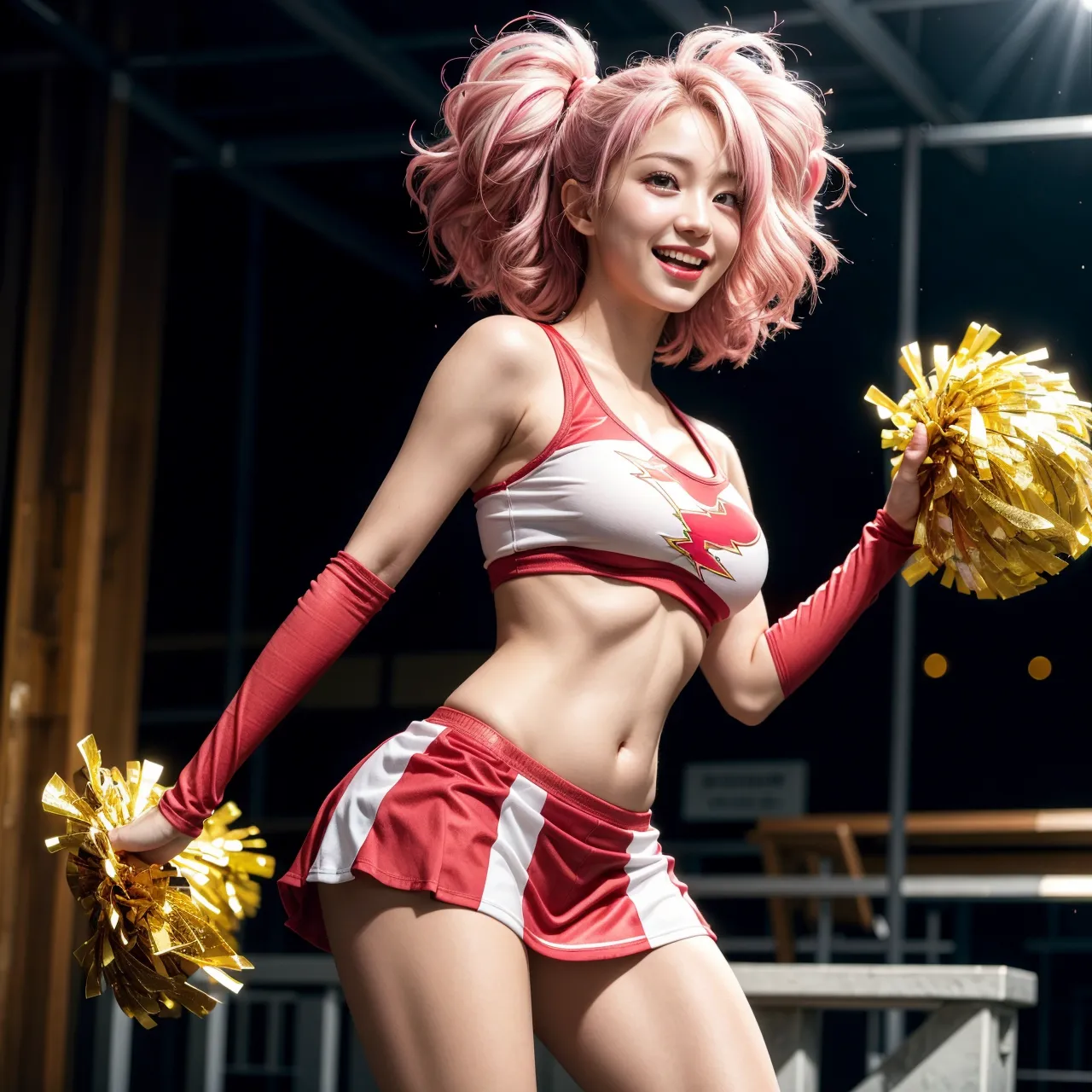 AIチアちゃん「一緒にハッピー！私たちで元気をお届けするよ♪」確かに心もアソコも元気になれそうなエロ画像200枚まとめ！ｗ(2ページ目)の14枚目の画像です。