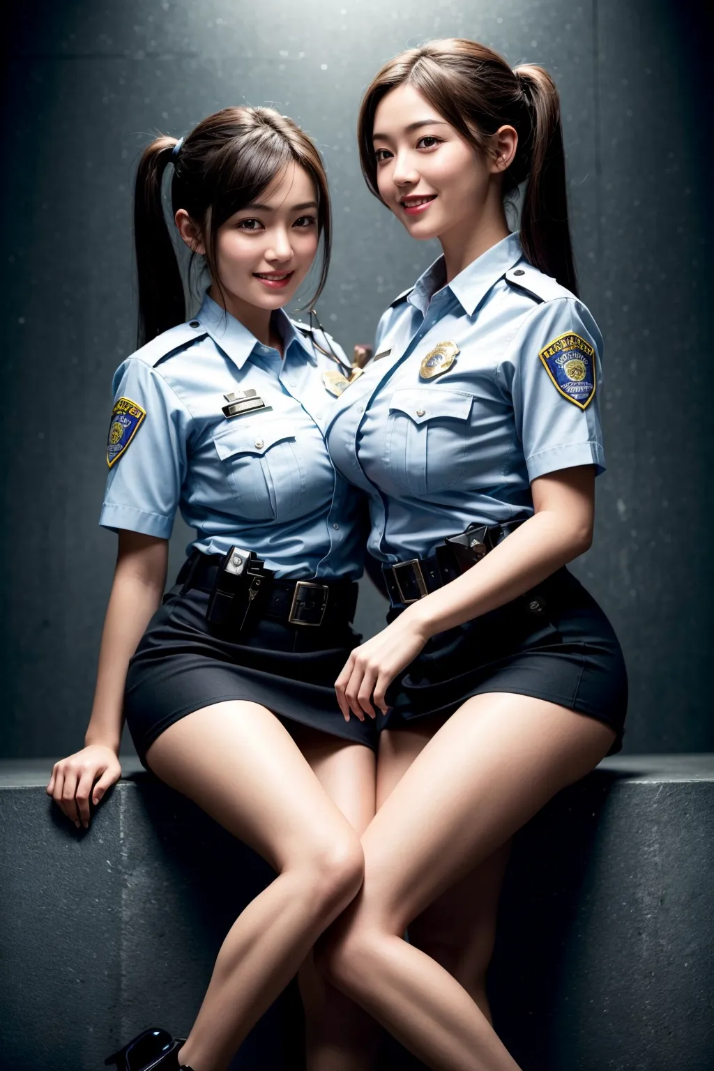 セクシーでプリティな女性ポリス登場☆AIエロ画像290枚まとめ！(4ページ目)の7枚目の画像です。
