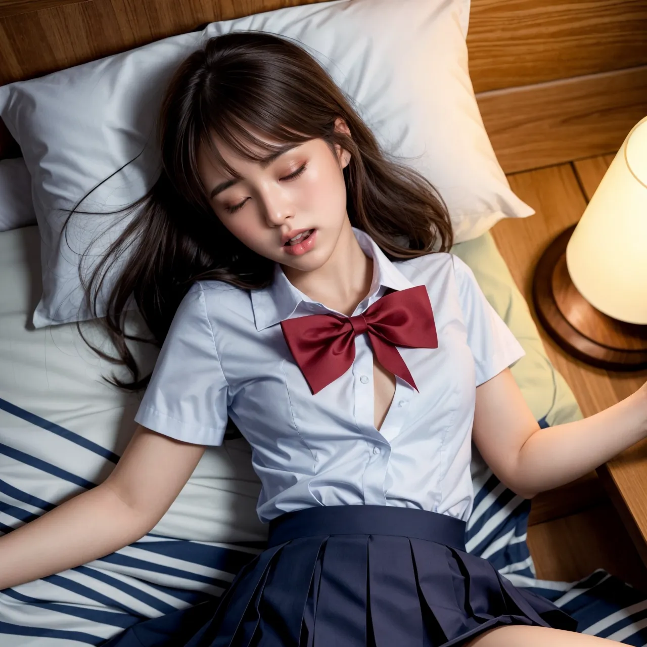 超絶可愛いJKギャル達のハメ撮り画像が流出！？ただのセックスだけでなくアナルやぶっかけまで！？ｗヤりたい放題なAIエロ画像240枚まとめ！(2ページ目)の23枚目の画像です。