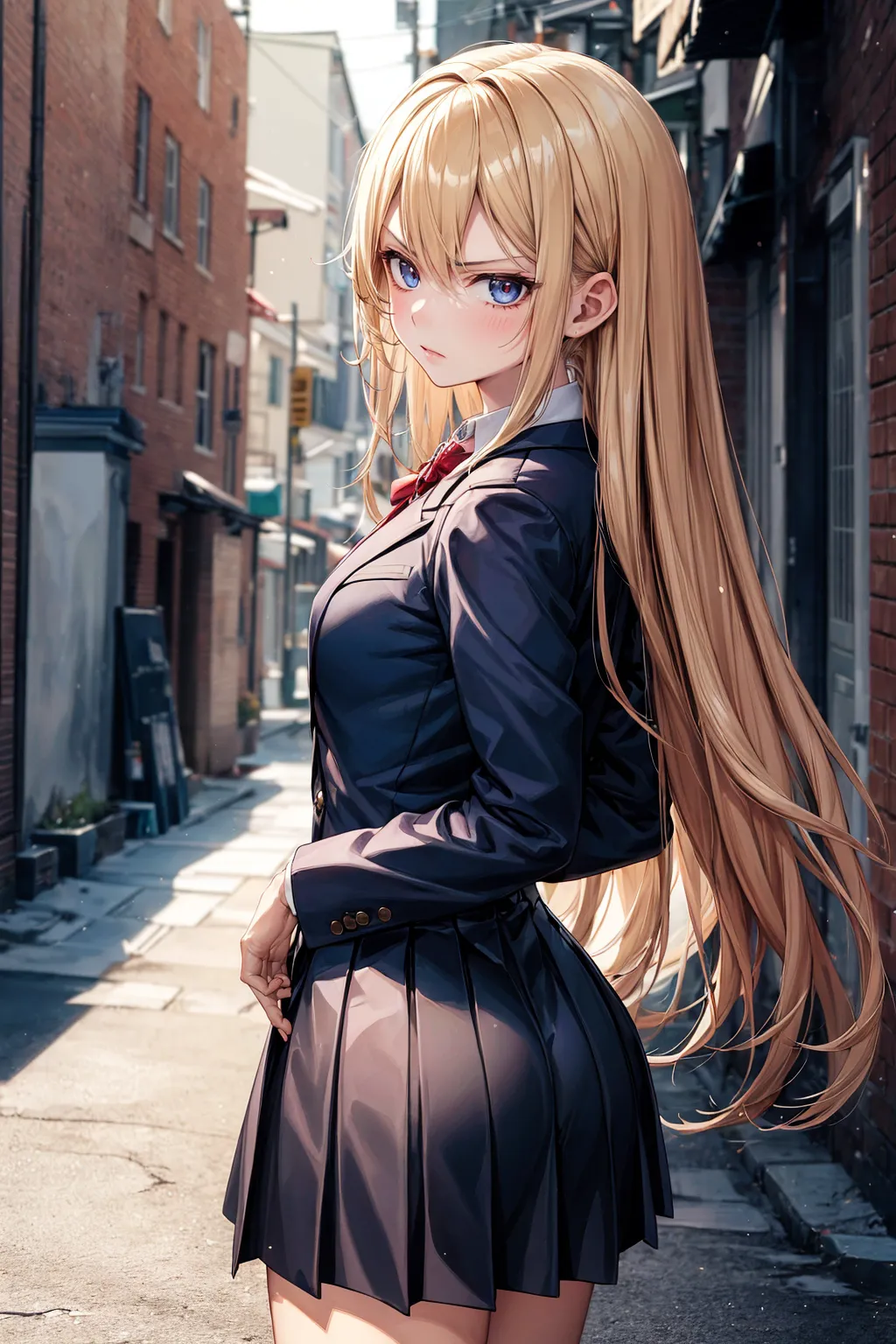 二次元美少女女子校生のエッチでハイクオリティなAIエロ画像240枚まとめ！の12枚目の画像です。