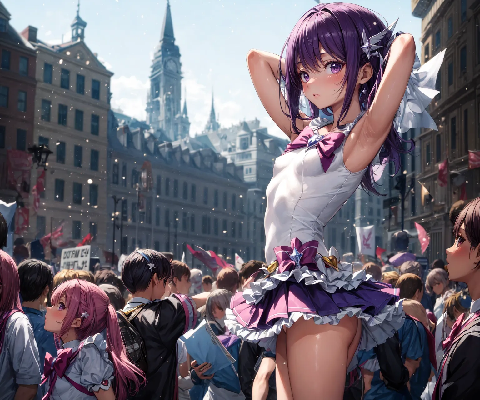 【魔法少女二次イラストAIエロ画像】貧乳ロリからグラマラスなムチムチ爆乳まで！？色んな身体のエッチな変身ヒロインたちの画像300枚まとめ！(2ページ目)_次ページのエロ画像