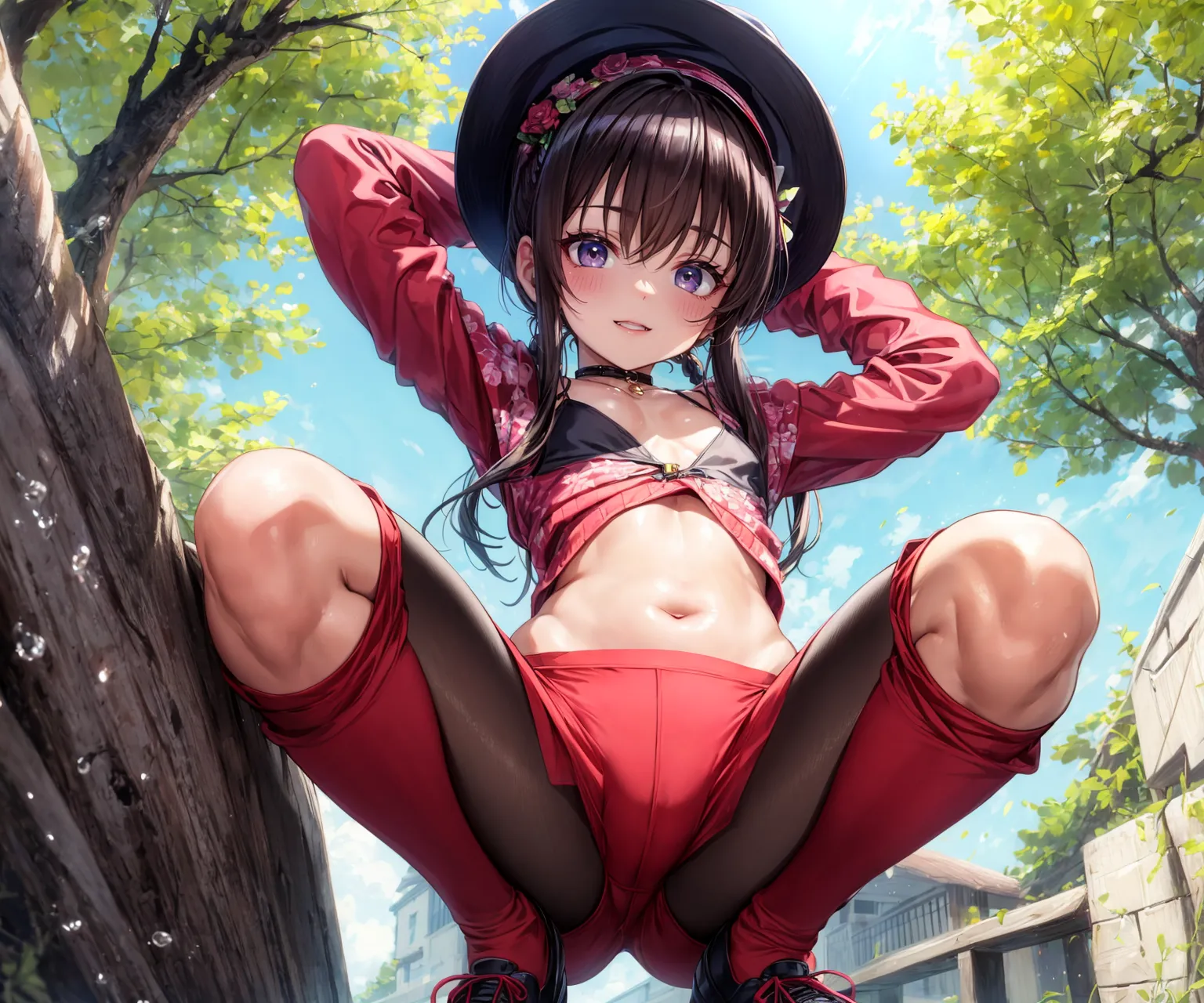 身体とお胸が小さめだって…？だがむしろそれがいい！！AIエロ画像300枚まとめ！(5ページ目)の13枚目の画像です。