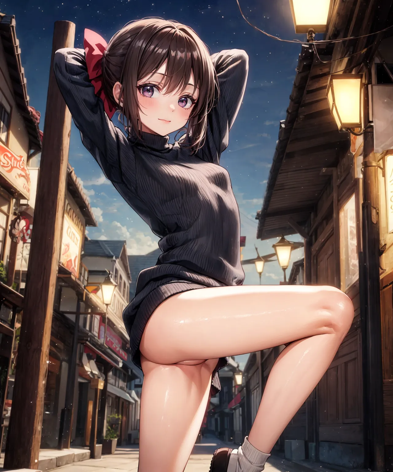 身体とお胸が小さめだって…？だがむしろそれがいい！！AIエロ画像300枚まとめ！(5ページ目)の32枚目の画像です。