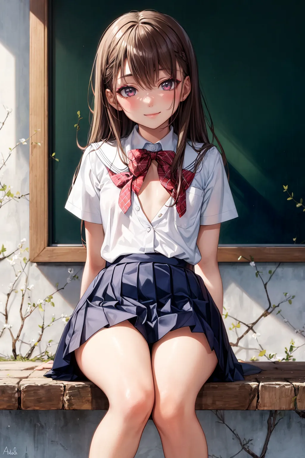 可愛い美少女女子校生ギャルたちのエッチなAIエロ画像223枚まとめ！(4ページ目)の30枚目の画像です。