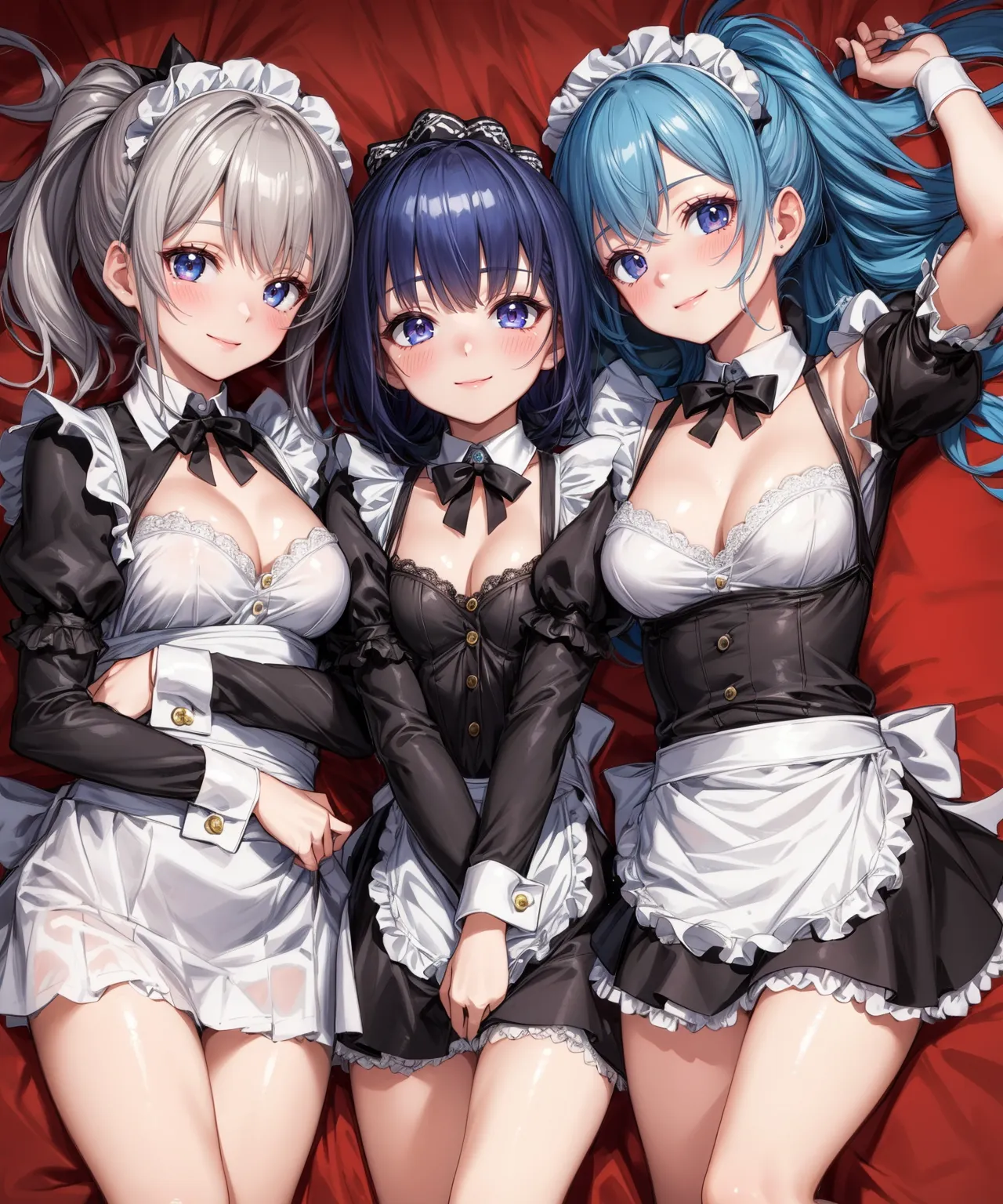 可愛すぎるメイド服美少女の魅力満載なAIエロ画像314枚まとめ！(5ページ目)の36枚目の画像です。