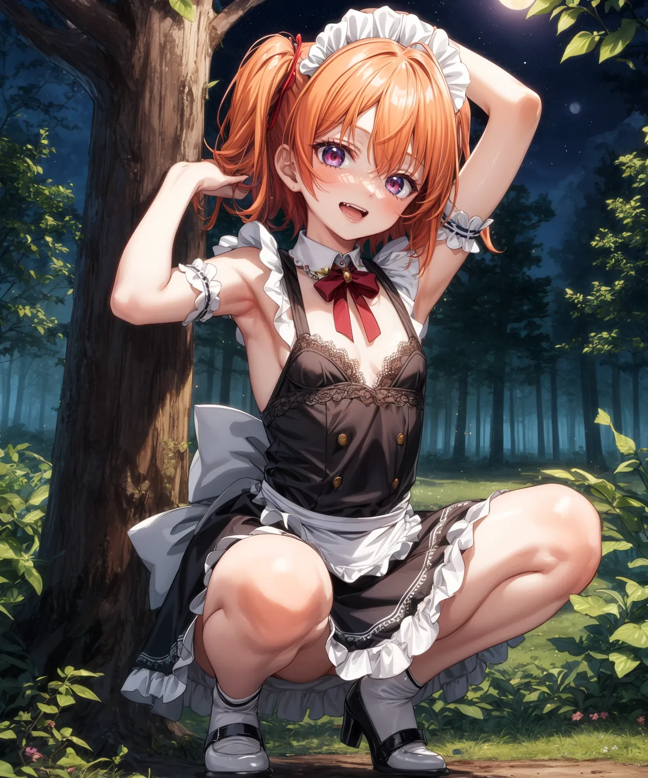 可愛すぎるメイド服美少女の魅力満載なAIエロ画像314枚まとめ！(6ページ目)の1枚目の画像です。