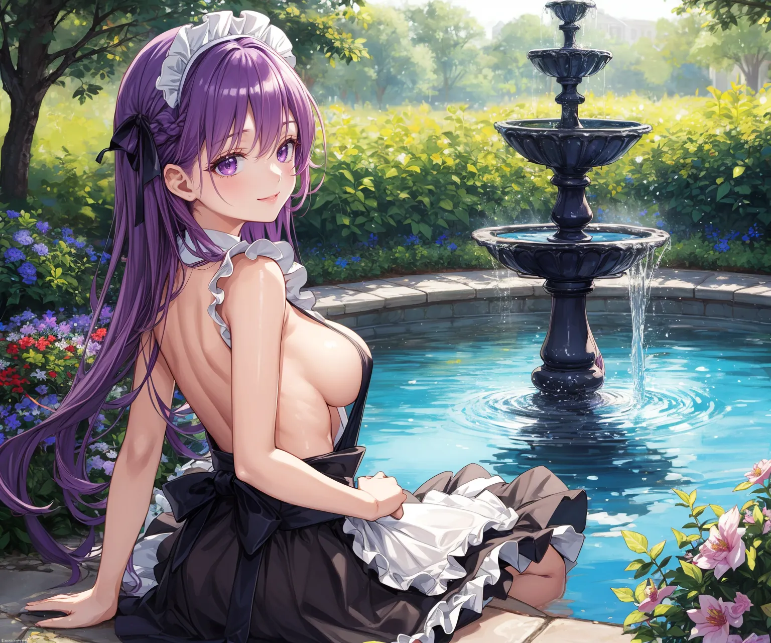 可愛すぎるメイド服美少女の魅力満載なAIエロ画像314枚まとめ！(3ページ目)の14枚目の画像です。