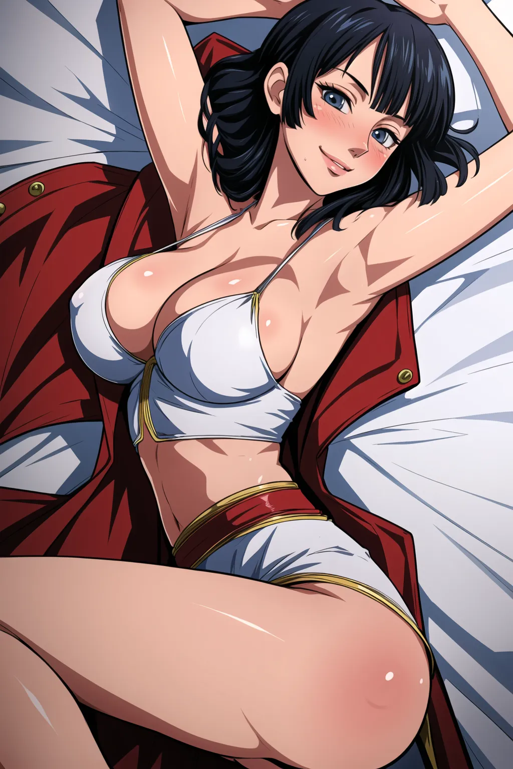 あの有名女海賊ロビンちゃんのエッチなイラストを詰め合わせたAIエロ画像300枚まとめ！(7ページ目)の15枚目の画像です。