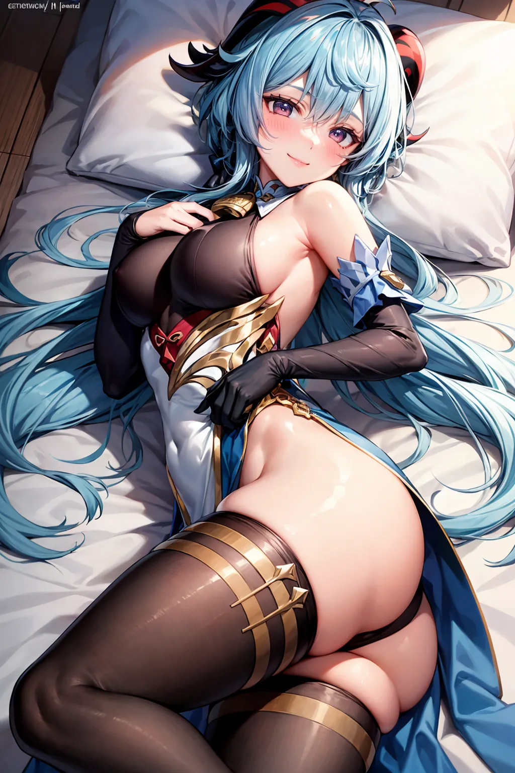 原神に登場する甘雨のAIエロ画像420枚まとめ！(10ページ目)の34枚目の画像です。