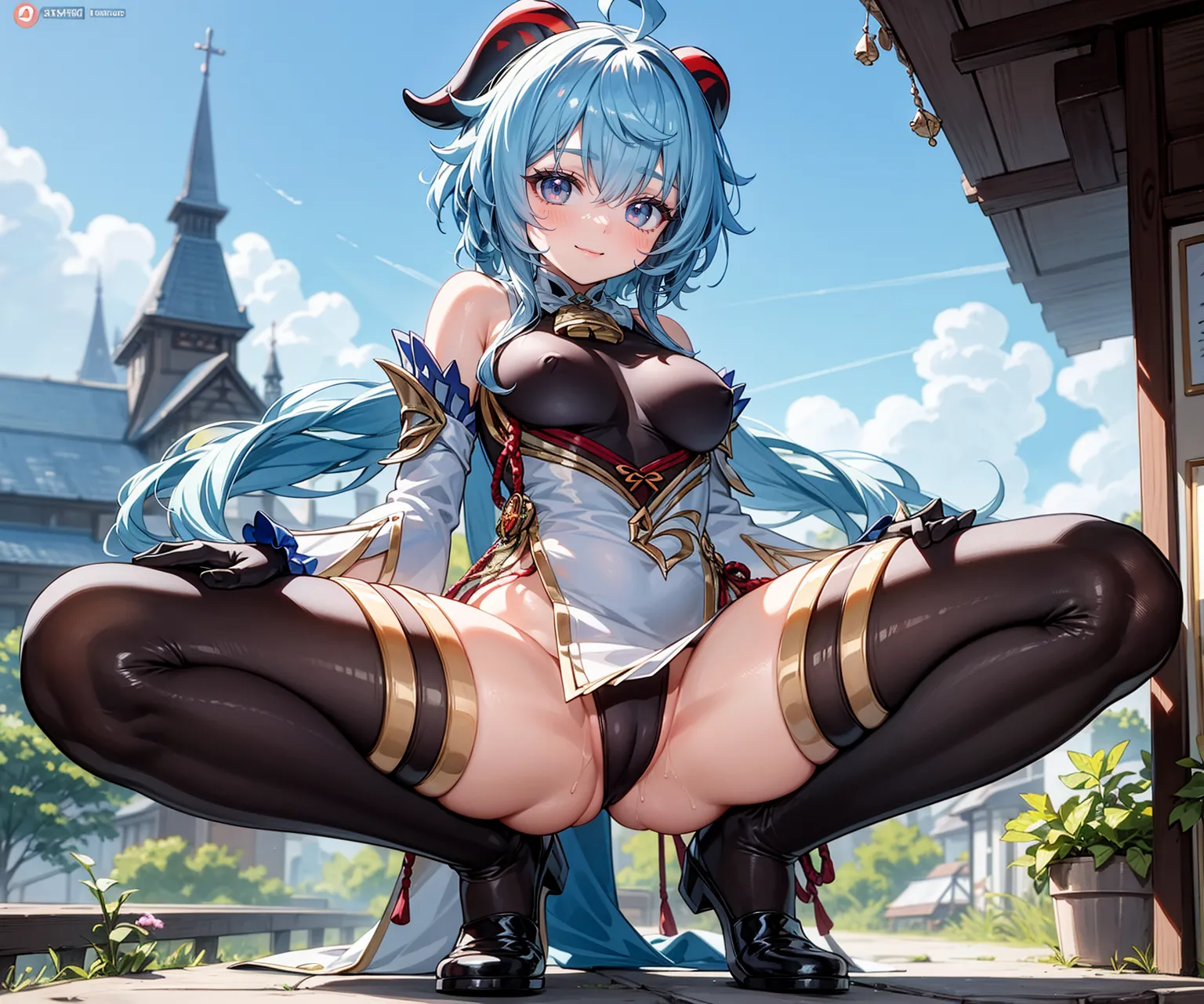 原神に登場する甘雨のAIエロ画像420枚まとめ！(11ページ目)の6枚目の画像です。