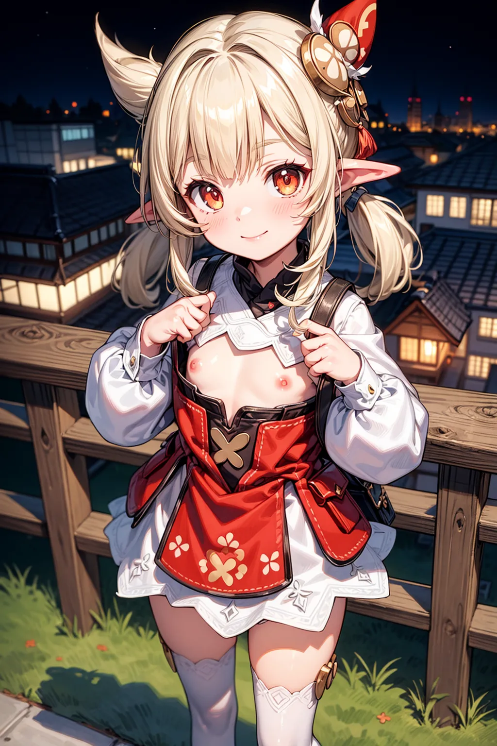原神に登場するロリっ娘クレーのAIエロ画像300枚まとめ！(7ページ目)の10枚目の画像です。