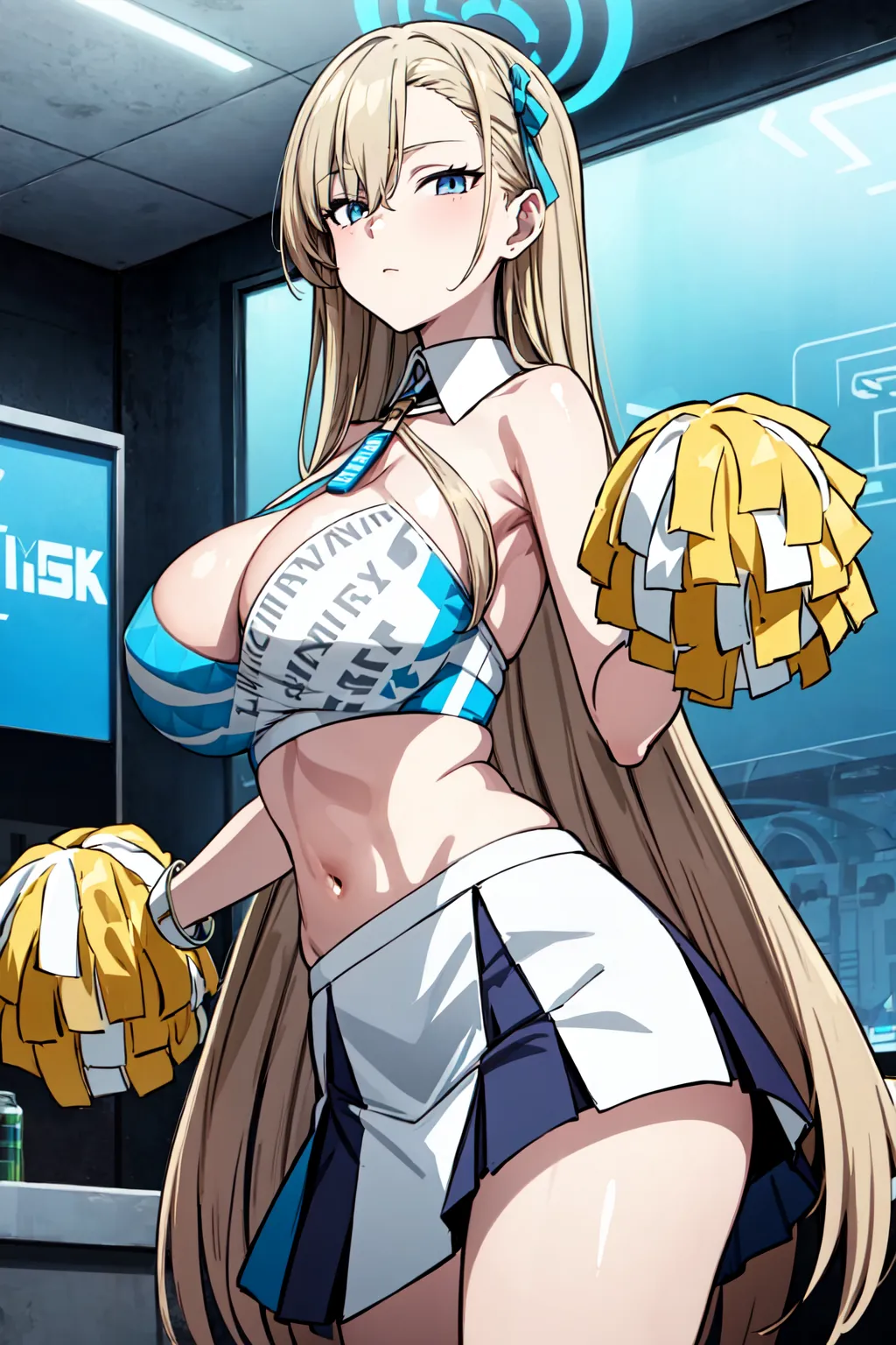 ブルーアーカイブに登場する一之瀬アスナのAIエロ画像をH度増し増し♥️バージョンで371枚まとめ！(8ページ目)の40枚目の画像です。