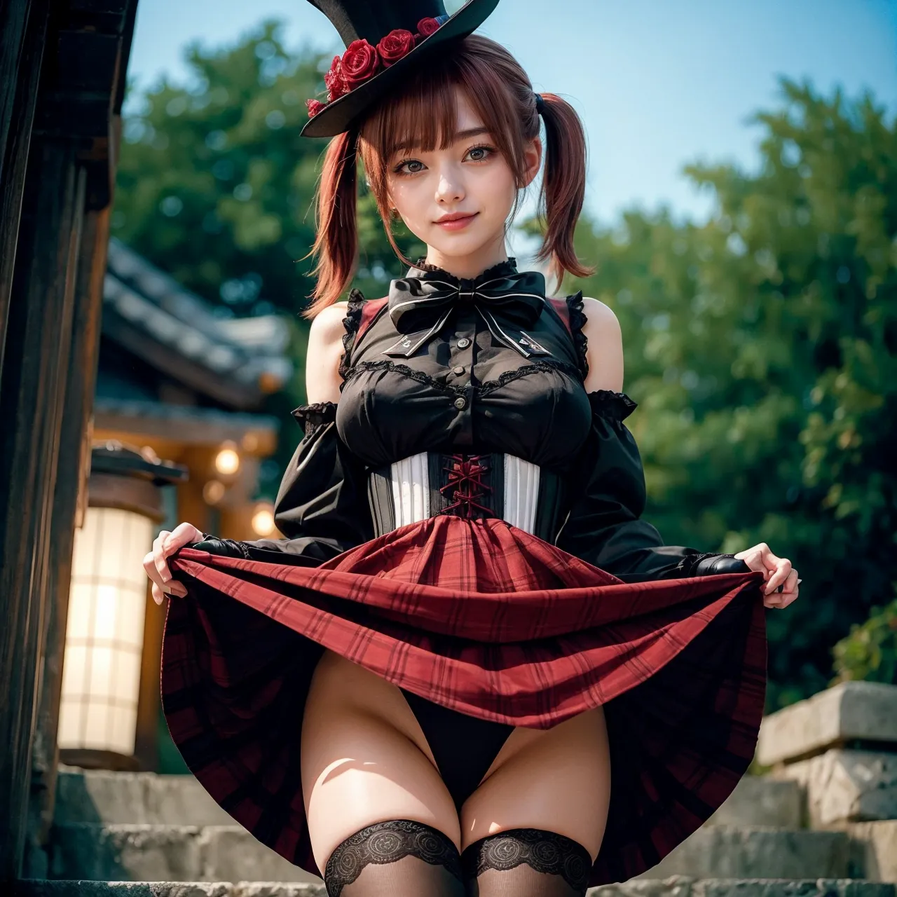 人気VTuberの宝鐘マリンちゃんのコスプレAIエロ画像400枚まとめ！(7ページ目)の25枚目の画像です。