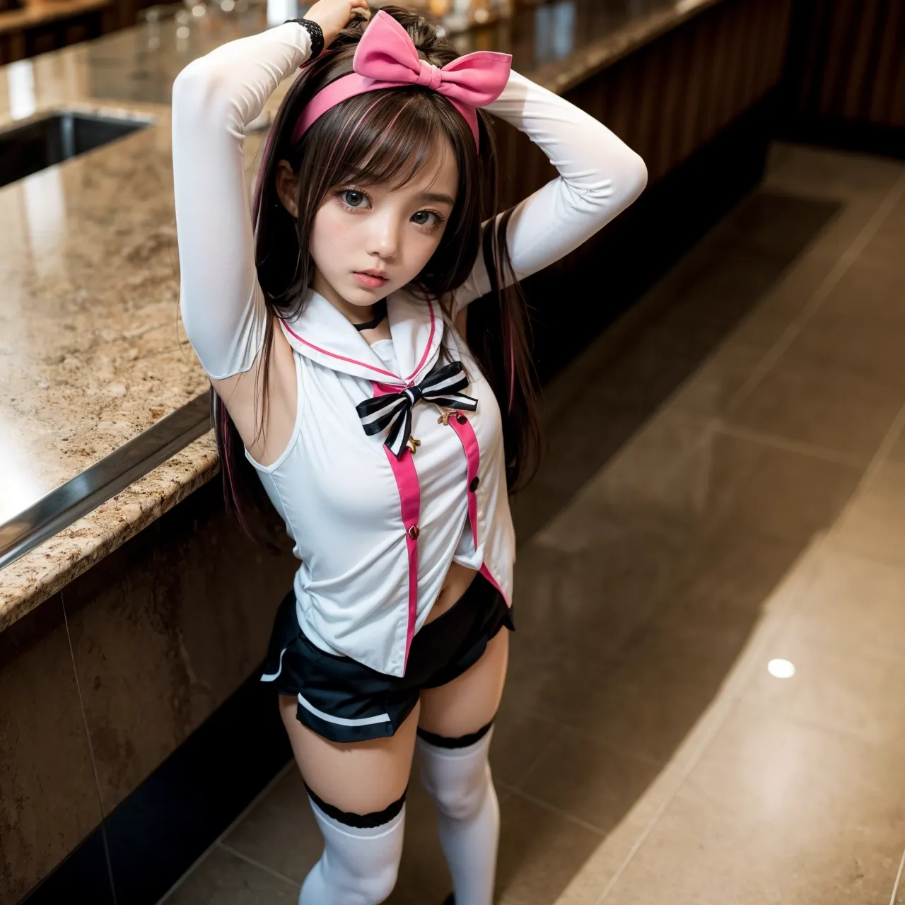 人気VTuberのキズナアイちゃんのコスプレAIエロ画像330枚まとめ！(2ページ目)の30枚目の画像です。