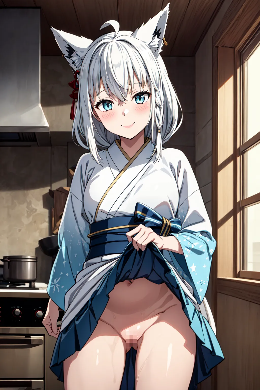 人気VTuberの白上フブキちゃんAIイラストエロ画像316枚まとめ！の30枚目の画像です。