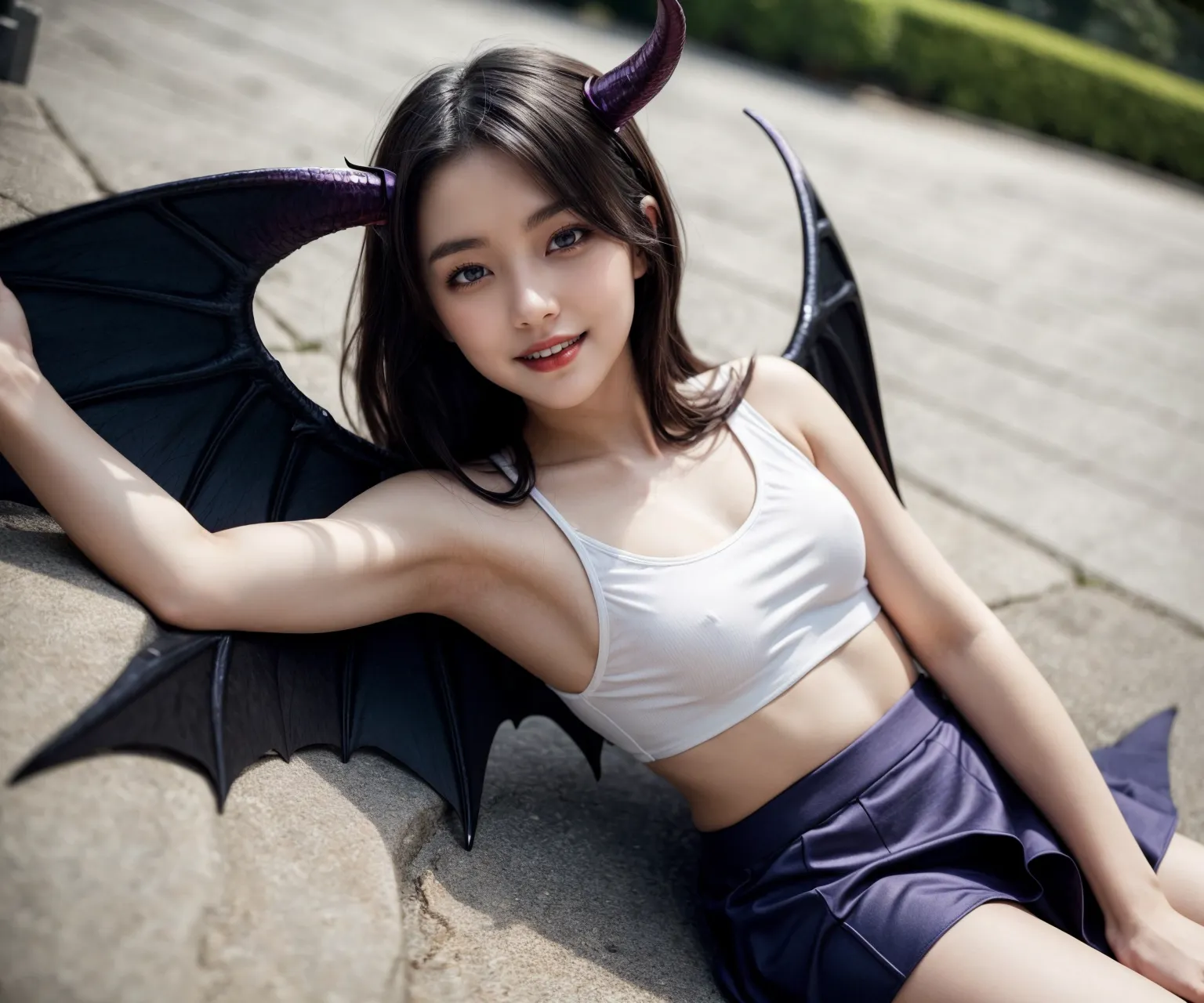色々と搾りつくされそうなセクシーで魅力的な悪魔美女たちのAIエロ画像400枚まとめ！の2枚目の画像です。