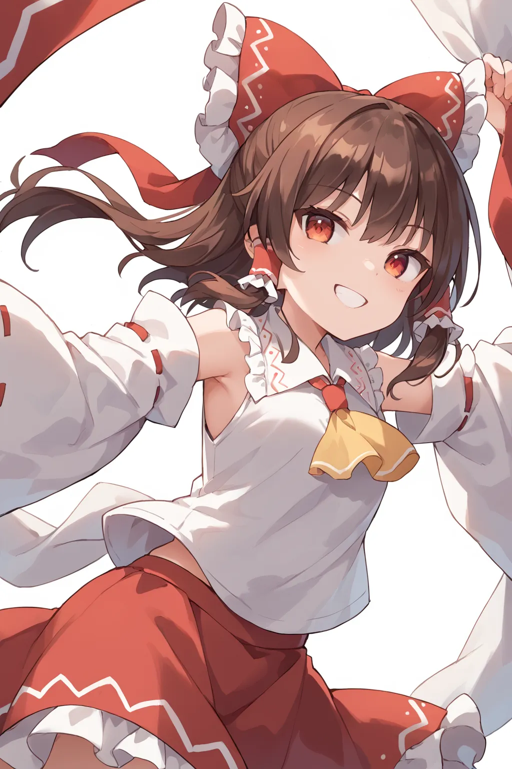 博麗神社巫女さんの博麗霊夢ちゃんAIイラストエロ画像400枚まとめ！(4ページ目)の22枚目の画像です。