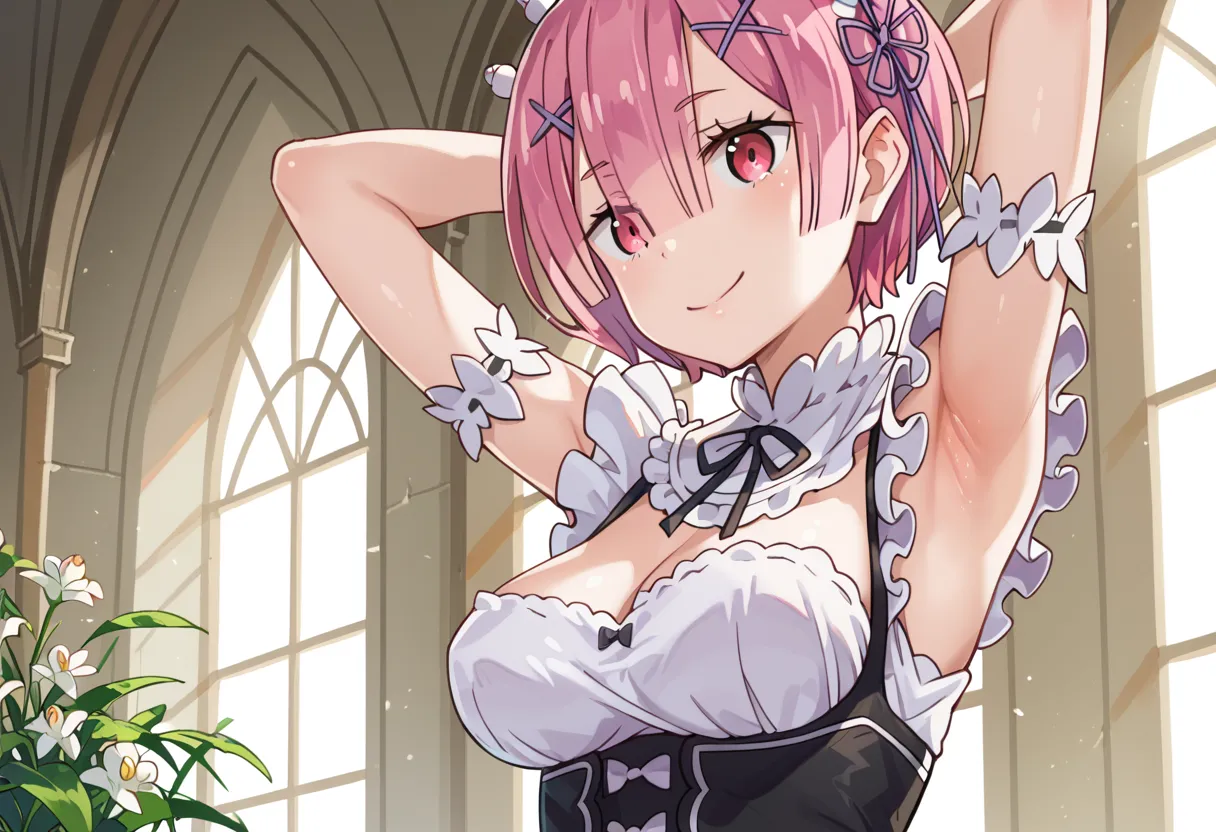 リゼロに登場するラムちゃんのエッチなAIイラスト画像340枚まとめ！(2ページ目)の22枚目の画像です。