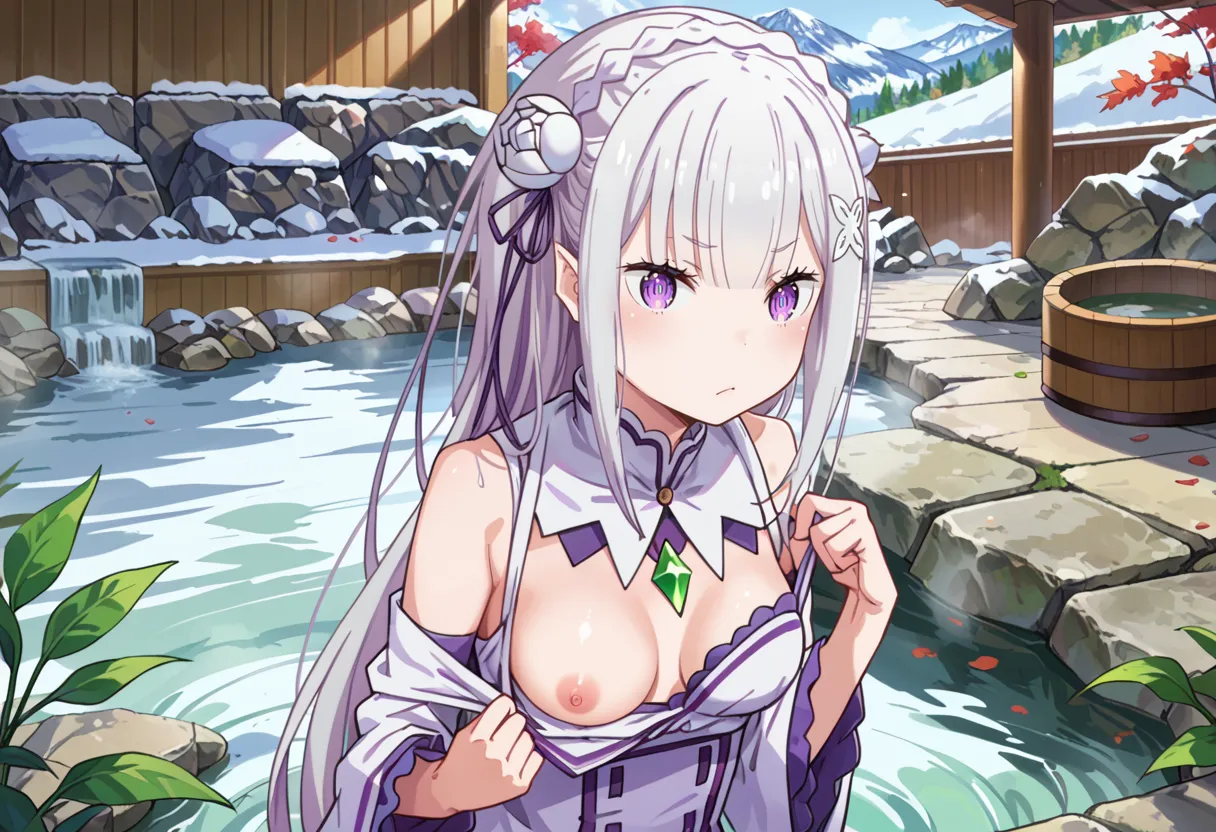 リゼロに登場するエミリアちゃんのエッチなAIイラスト画像320枚まとめ！の30枚目の画像です。