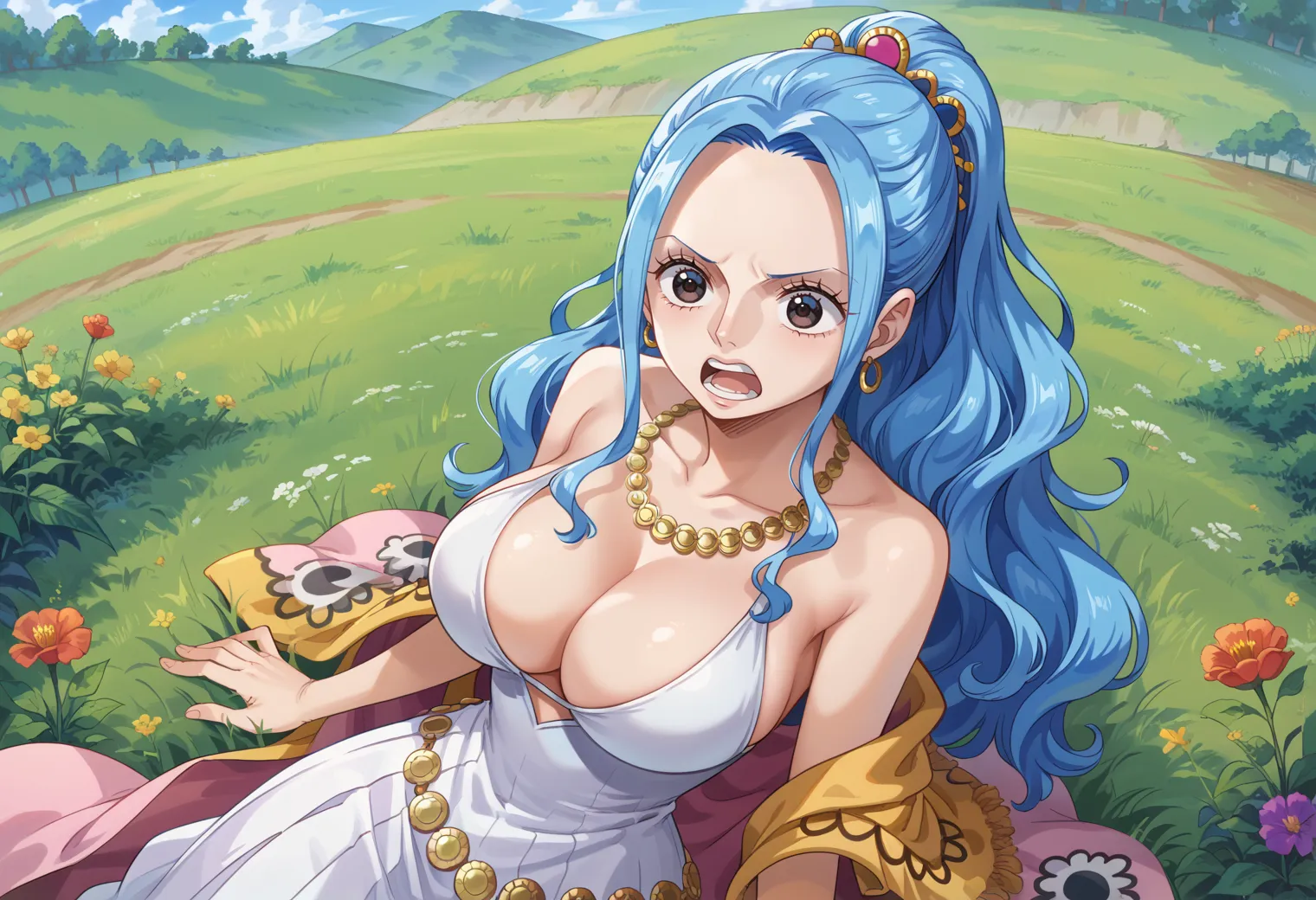 ワンピースに登場するビビちゃんのエッチなAIイラストエロ画像400枚まとめ！の26枚目の画像です。