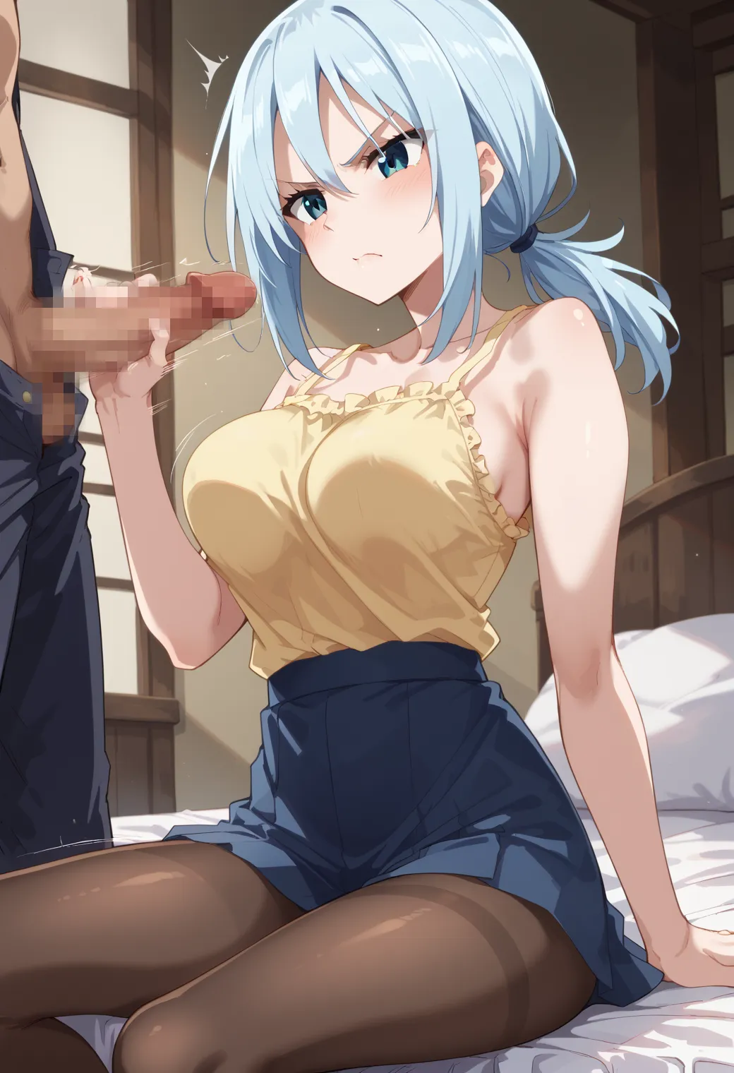 最近のAIで生成した二次元の女の子がペニスをしごく画像がシコ過ぎるから一回見てくれ！ｗｗｗ（画像511枚）(7ページ目)の20枚目の画像です。