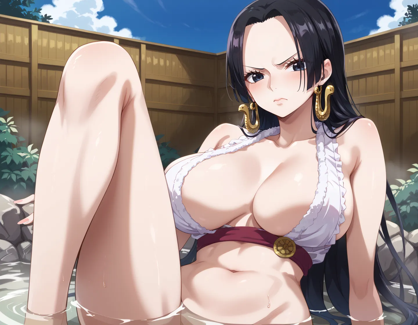 人気漫画・アニメのワンピースに登場するハンコックちゃんのエッチ度増し増し画像451枚まとめ！(12ページ目)の6枚目の画像です。