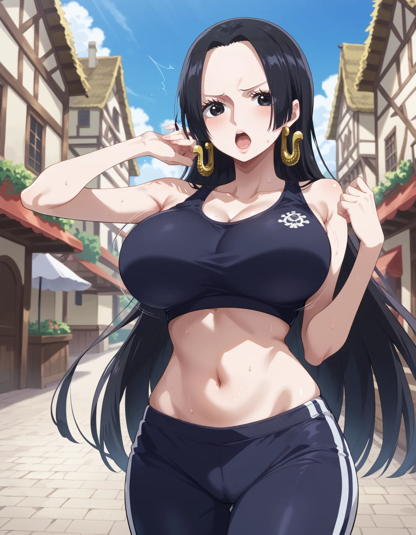 人気漫画・アニメのワンピースに登場するハンコックちゃんのエッチ度増し増し画像451枚まとめ！(2ページ目)の3枚目の画像です。