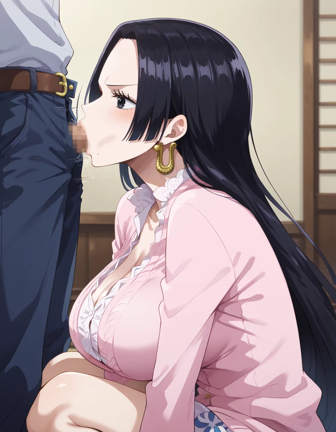 人気漫画・アニメのワンピースに登場するハンコックちゃんのエッチ度増し増し画像451枚まとめ！(11ページ目)の32枚目の画像です。