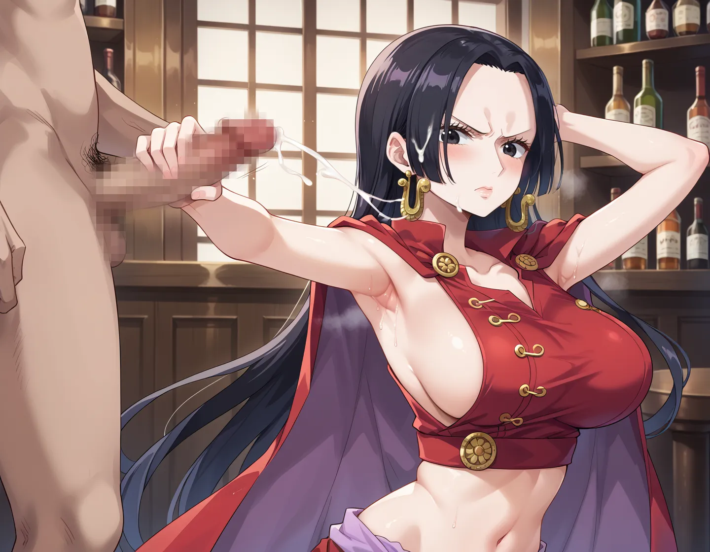 人気漫画・アニメのワンピースに登場するハンコックちゃんのエッチ度増し増し画像451枚まとめ！(3ページ目)の7枚目の画像です。