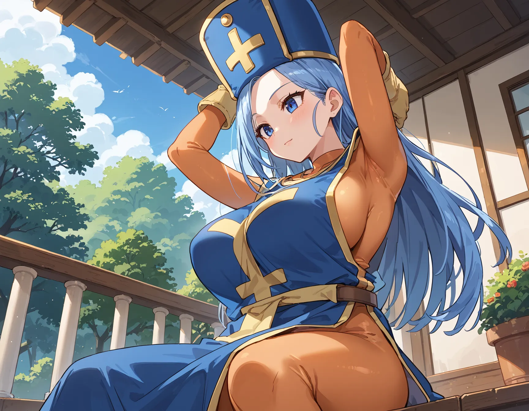 ドラゴンクエスト3に登場するそうりょちゃんのAIイラストエロ画像360枚まとめ！(6ページ目)の9枚目の画像です。