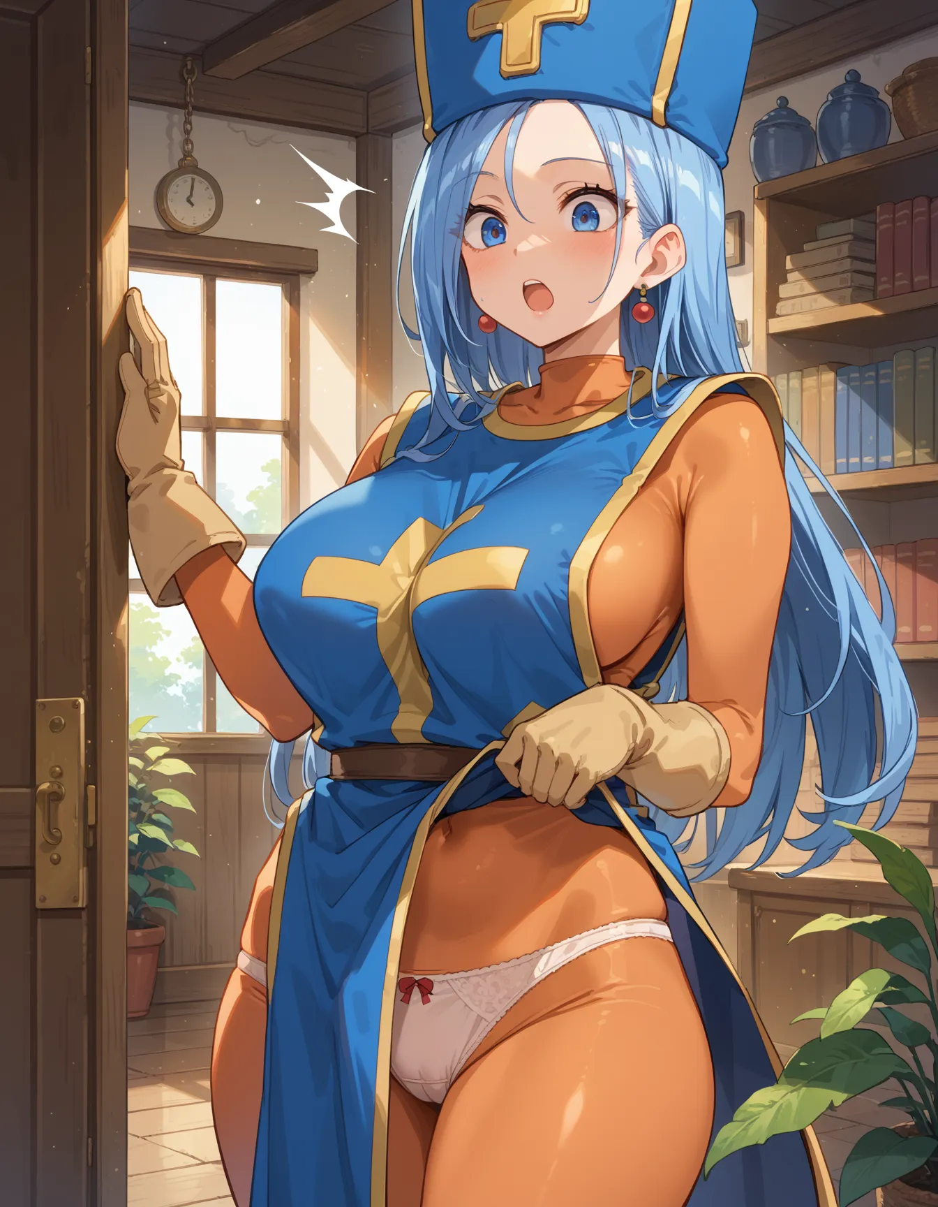 ドラゴンクエスト3に登場するそうりょちゃんのAIイラストエロ画像360枚まとめ！(7ページ目)の9枚目の画像です。