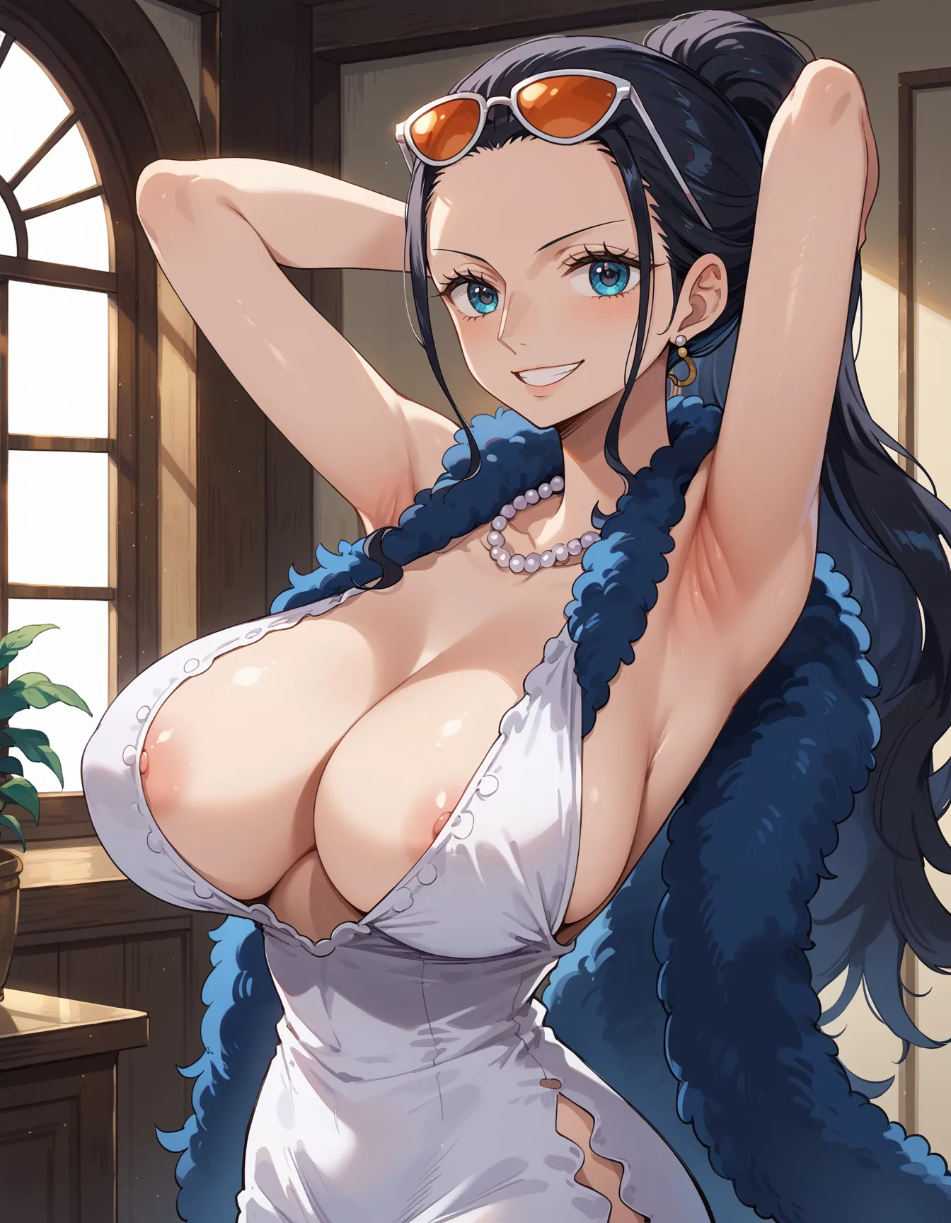 ワンピースに登場するロビンちゃんのエッチ度増し増しなAI画像500枚まとめ！(2ページ目)の15枚目の画像です。