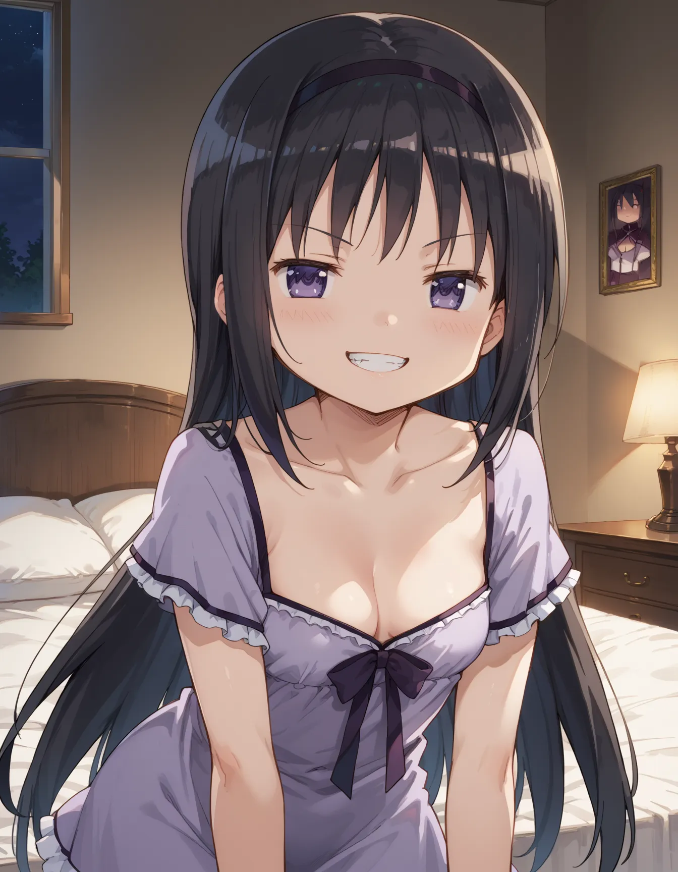 まどマギに登場する暁美ほむらちゃんAI画像500枚！(眼鏡Verもあります)(3ページ目)の13枚目の画像です。