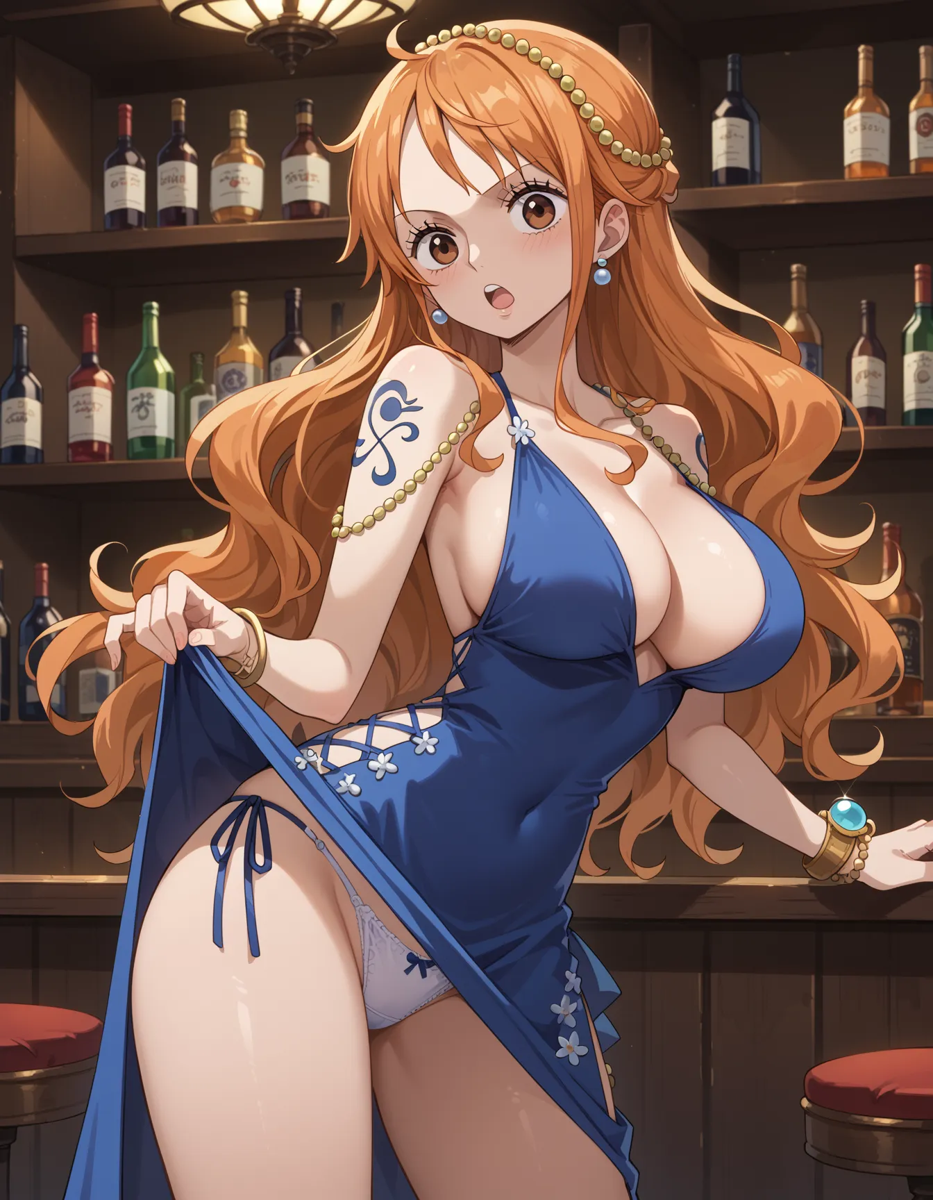 ワンピースに登場するナミちゃんのエッチなAI画像500枚！(5ページ目)の38枚目の画像です。
