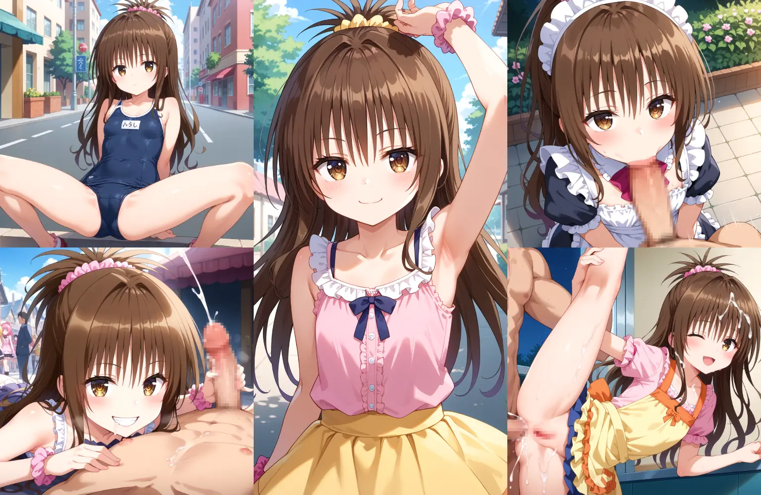 貧乳AIエロ画像ランキング第26位の画像です。